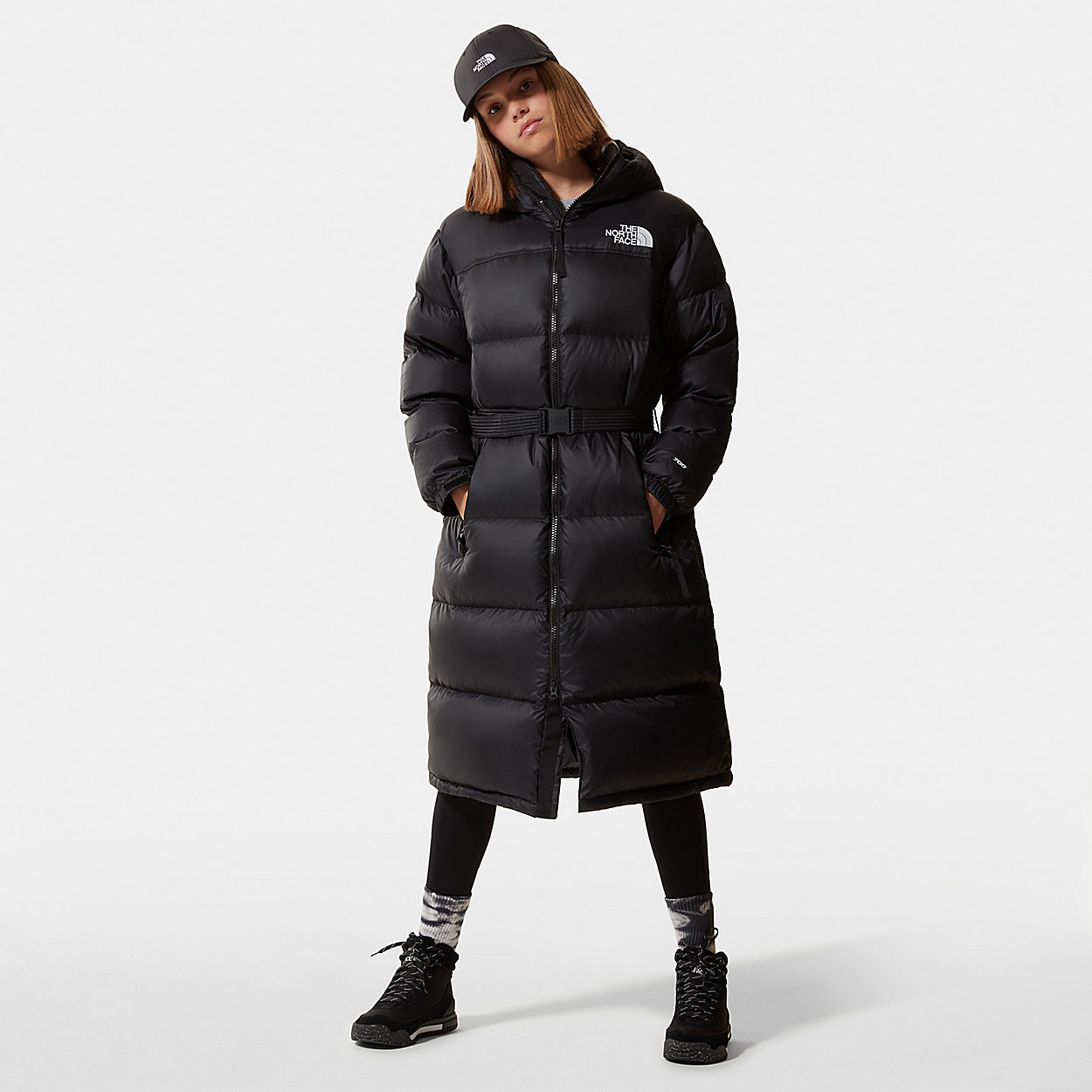 The North Face Nuptse Kadın Siyah Mont