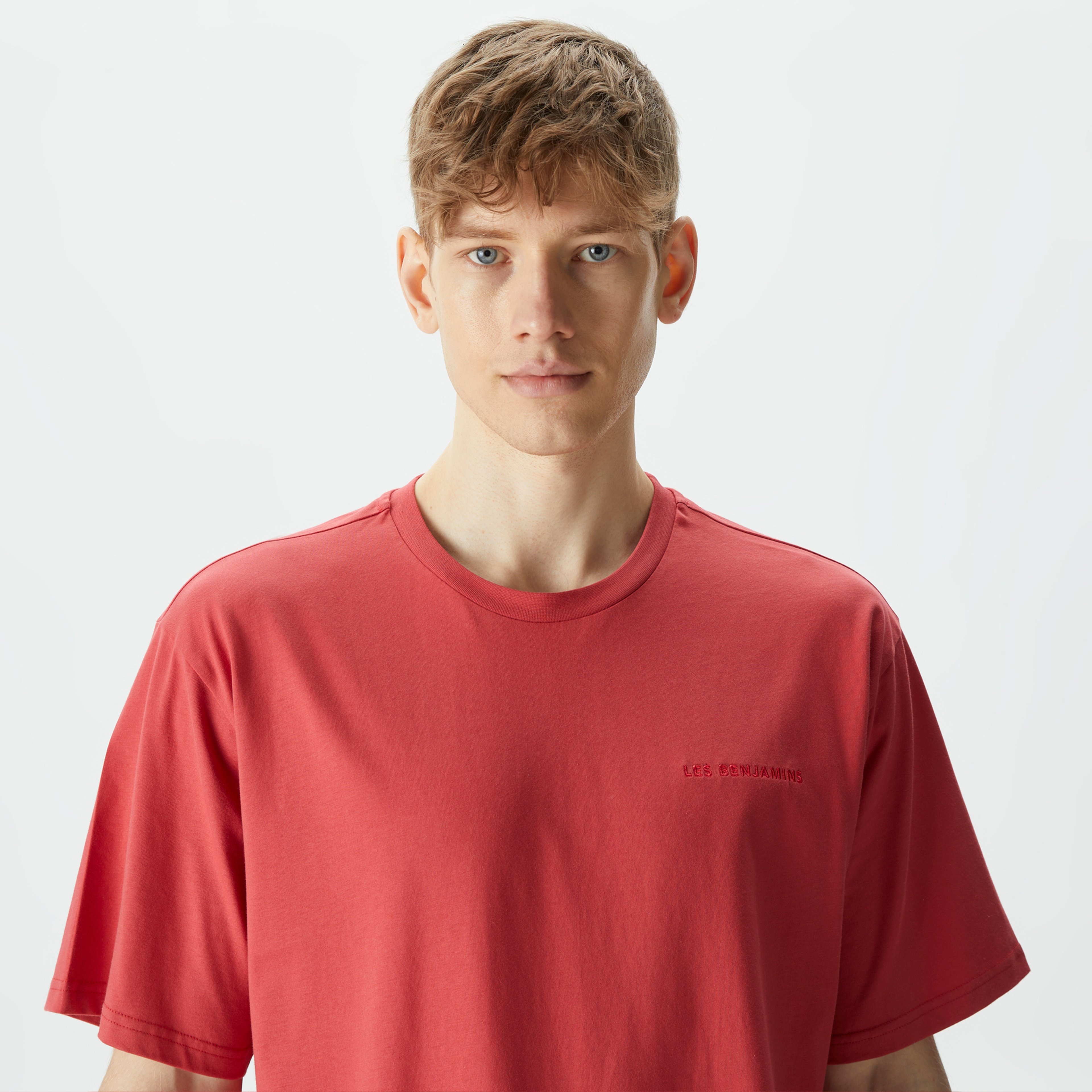 Les Benjamins Essential 304 Erkek Kırmızı T-Shirt