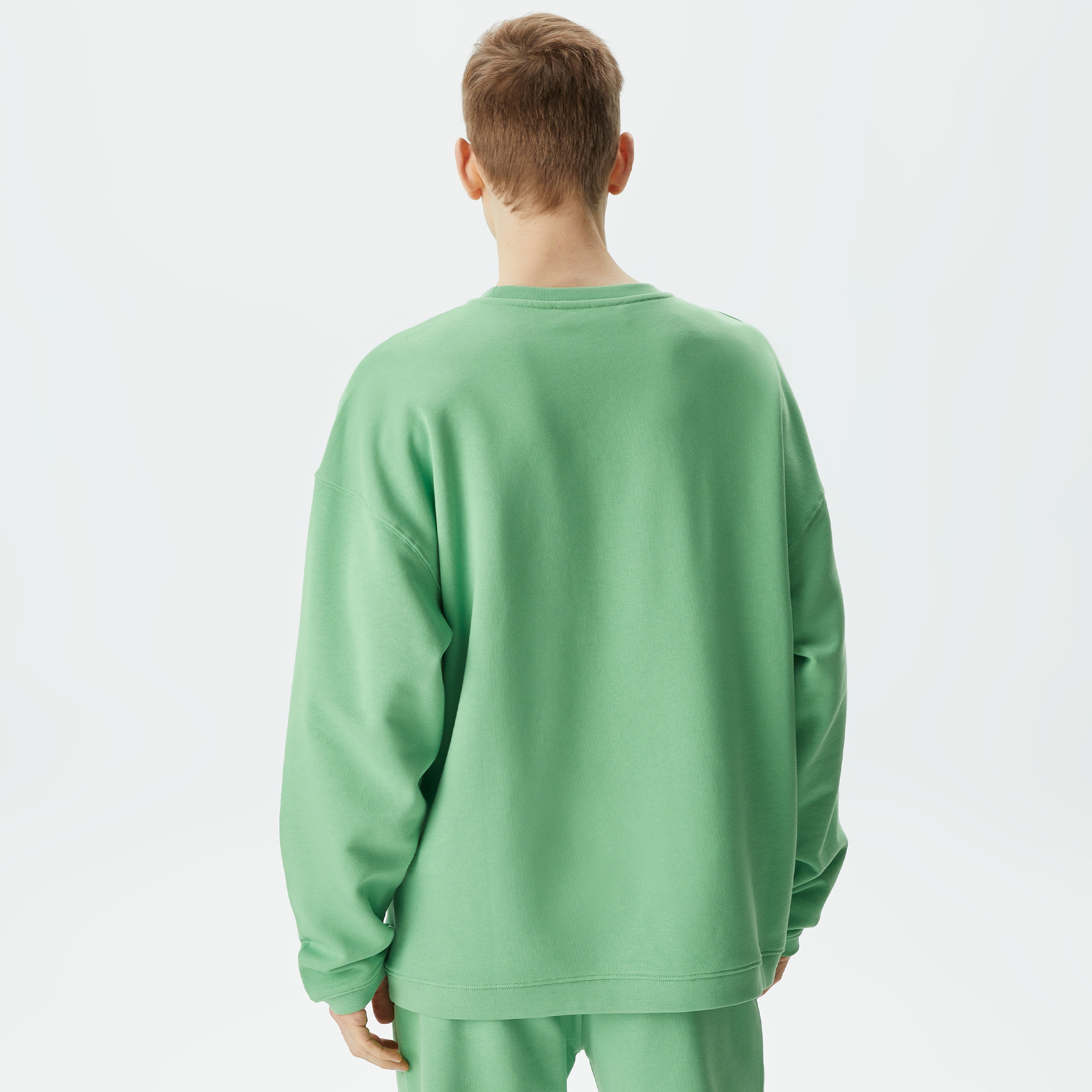 Les Benjamins Essential 305 Erkek Yeşil Sweatshirt