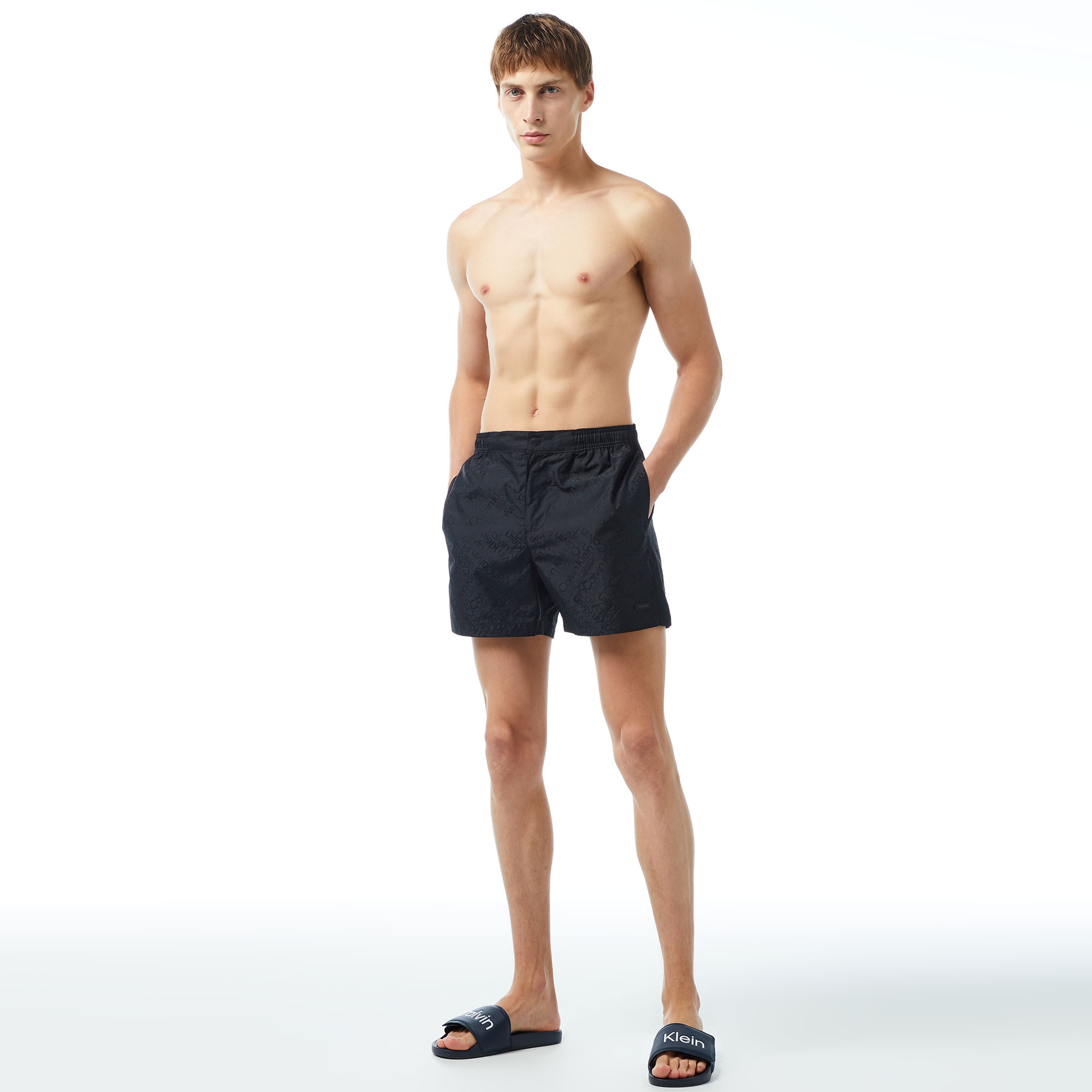 Calvin Klein Erkek Siyah Mayoşort