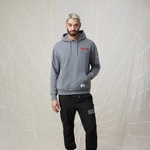 Alpha Industries Nasa Erkek Gri Hoodie