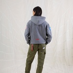 Alpha Industries Nasa Erkek Gri Hoodie