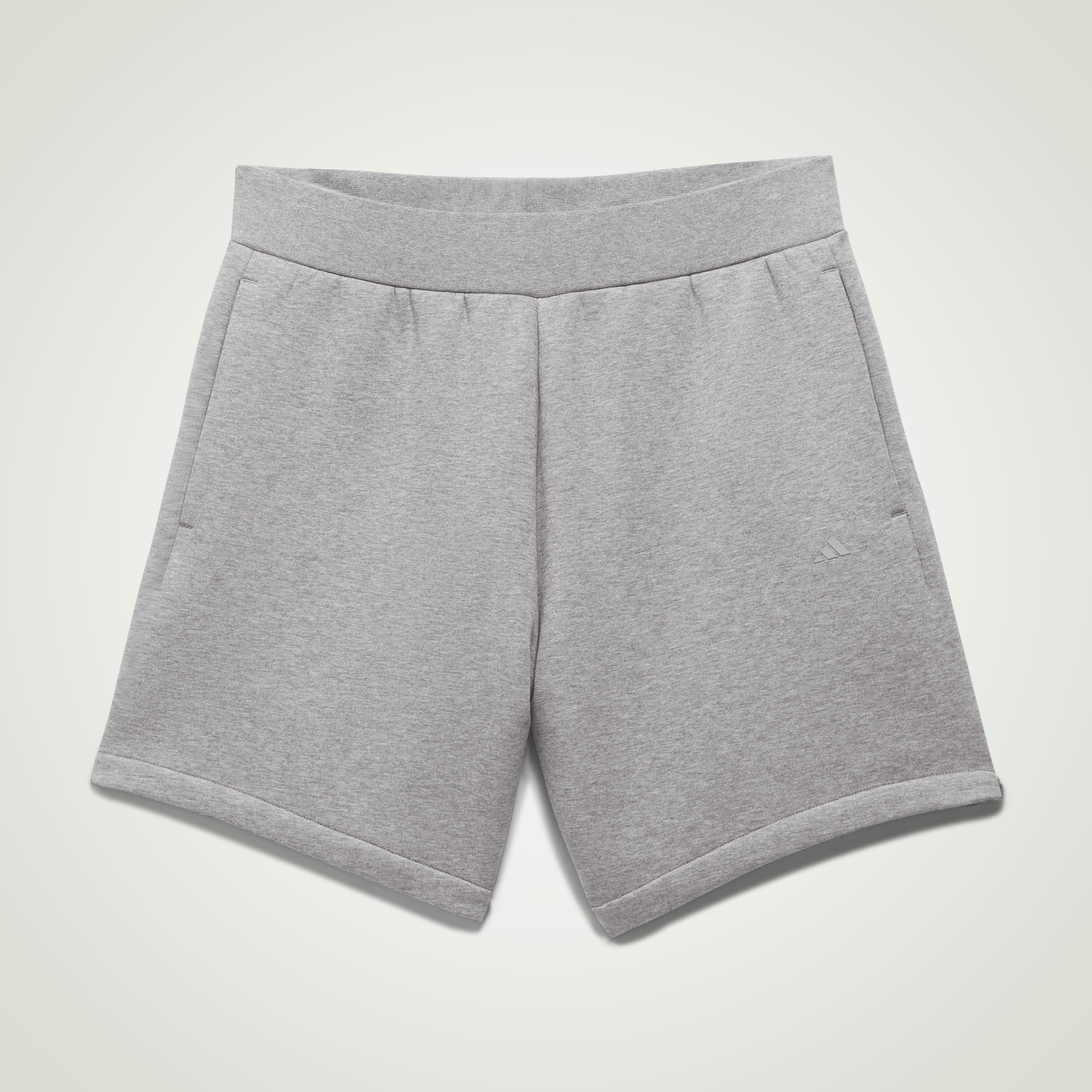 adidas Heather Unisex Gri Şort