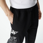HUF Gundam Wing Fleece Erkek Siyah Pantolon