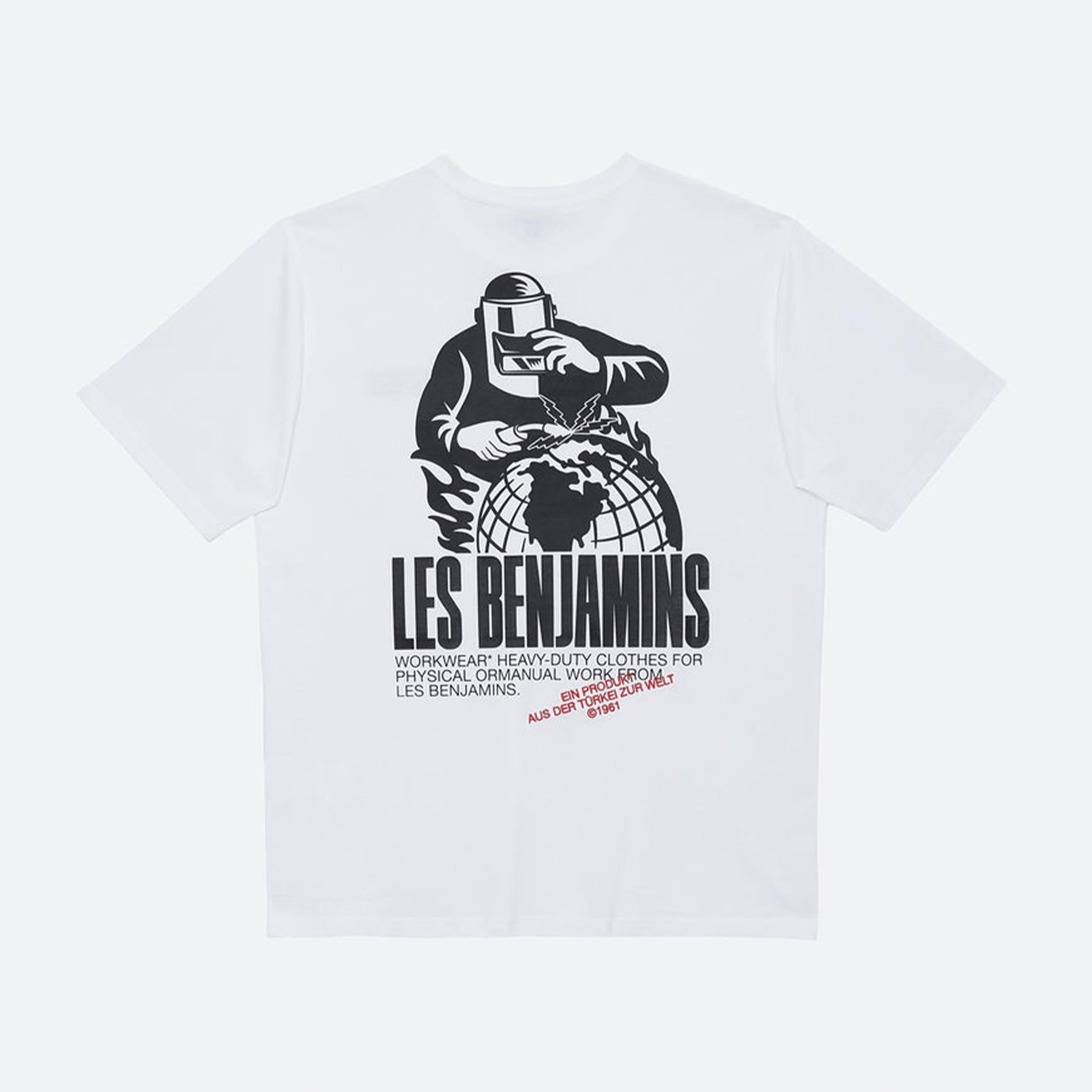Les Benjamins Wholesale Exclusives Erkek Beyaz T-Shirt