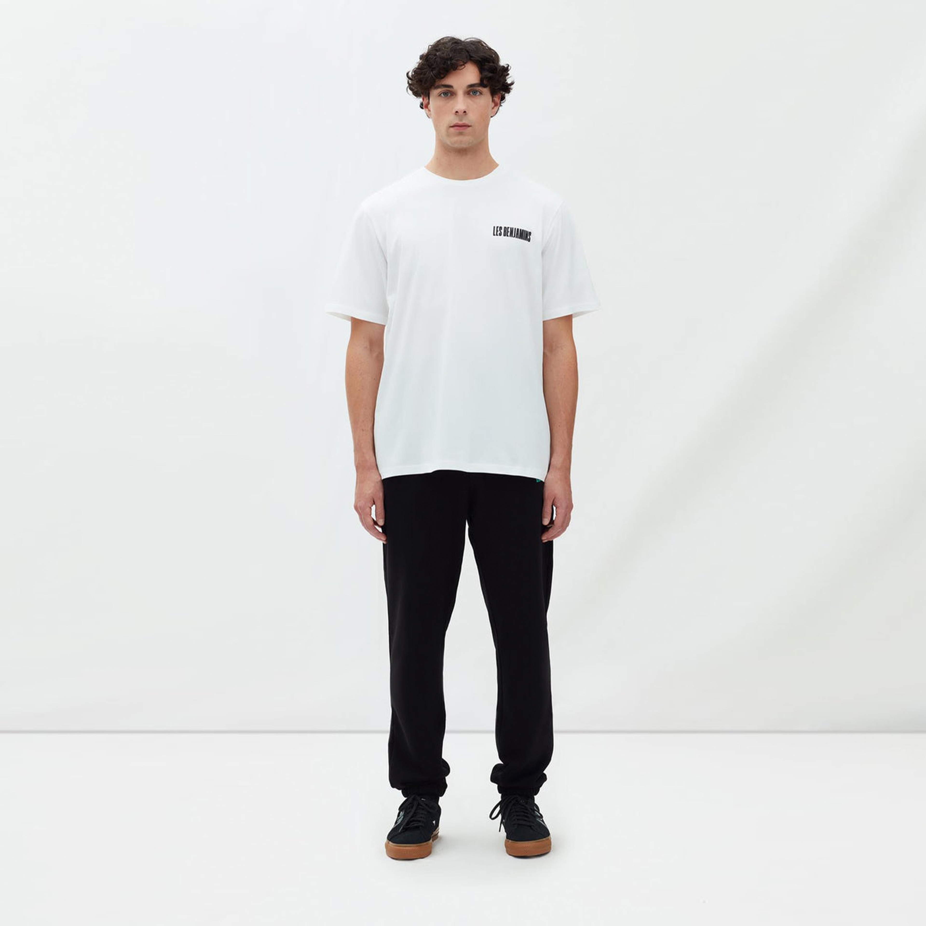 Les Benjamins Wholesale Exclusives Erkek Beyaz T-Shirt