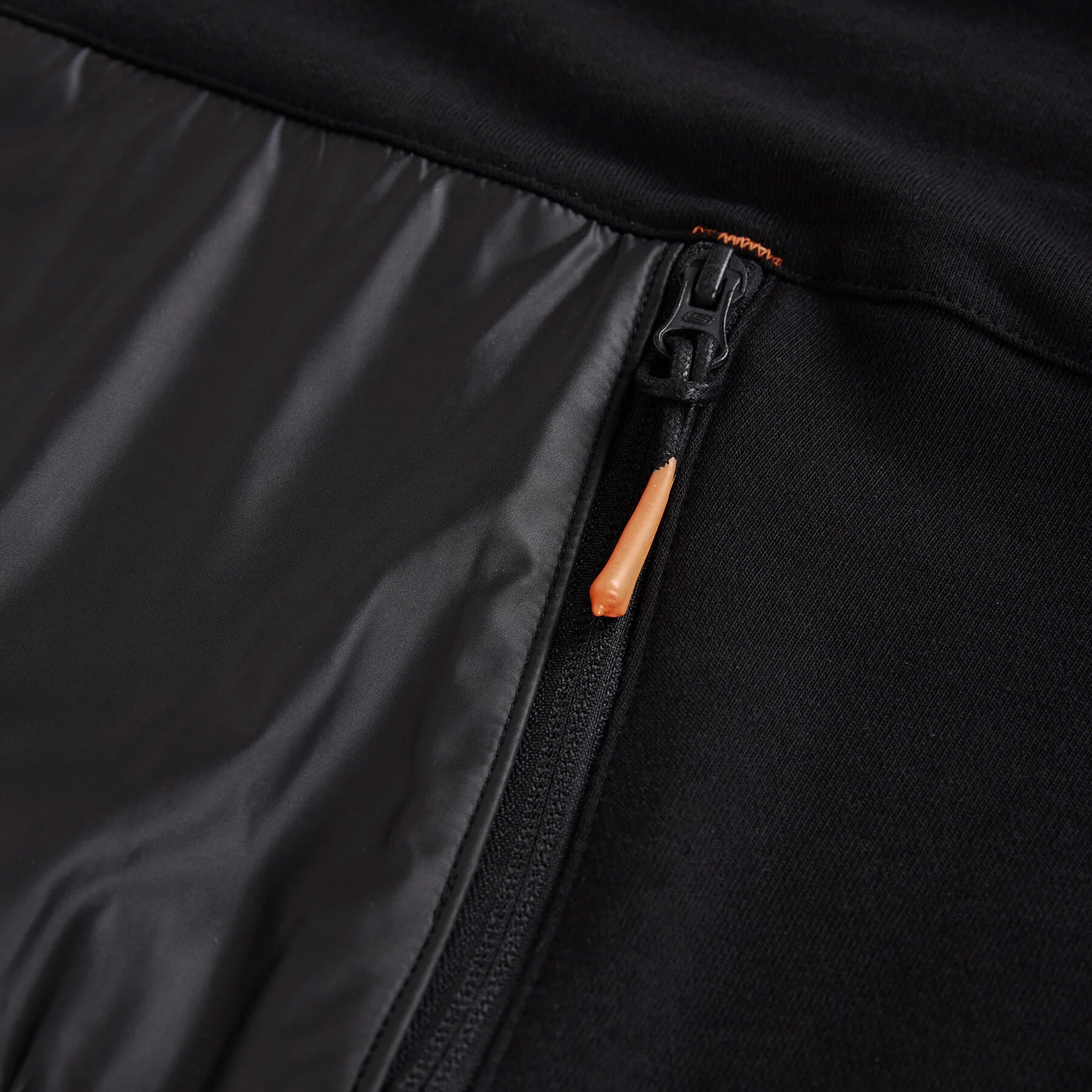 Skechers Fleece Fabric Block Crew Neck Kadın Siyah Sweatshirt