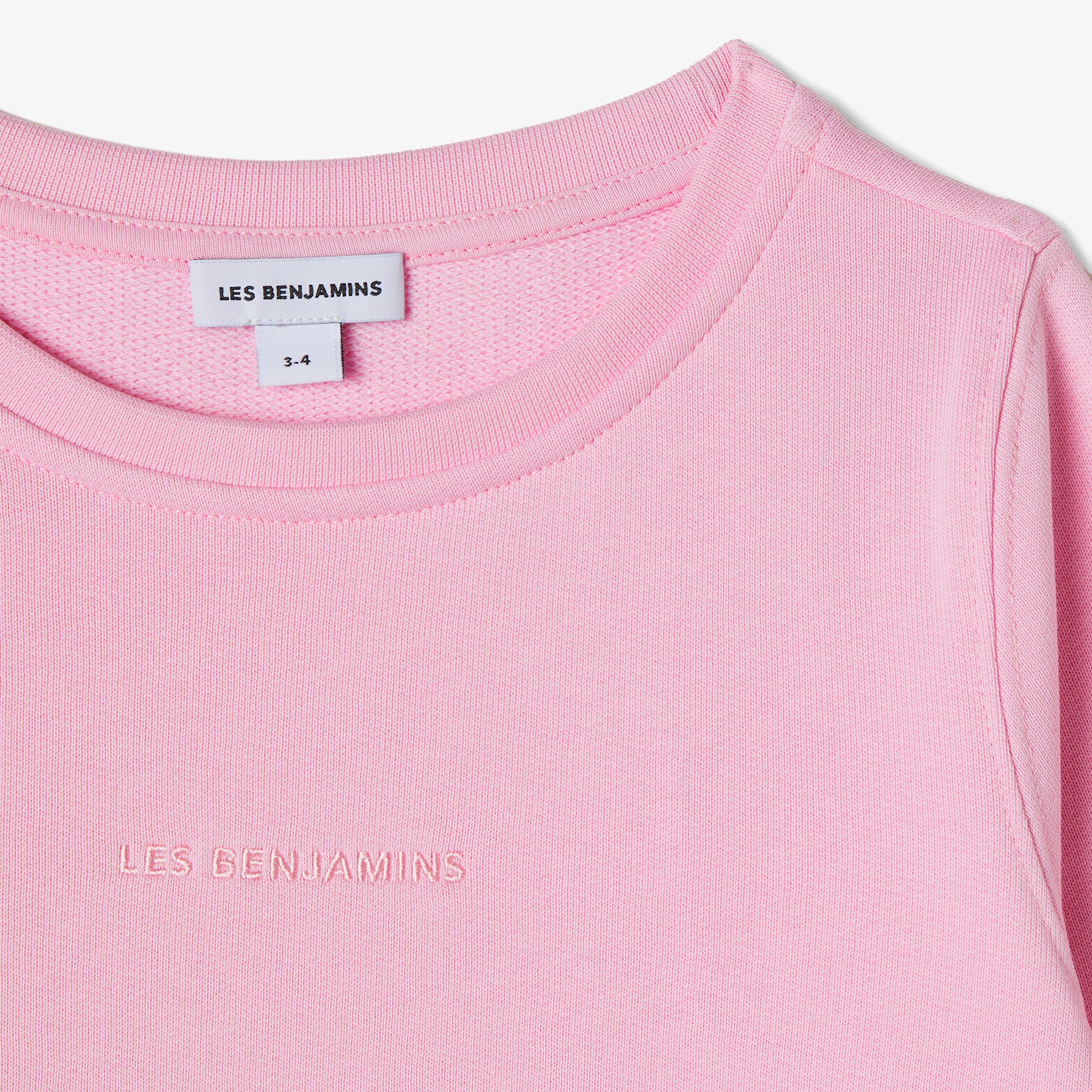 Les Benjamins Essential Çocuk Pembe Sweatshirt