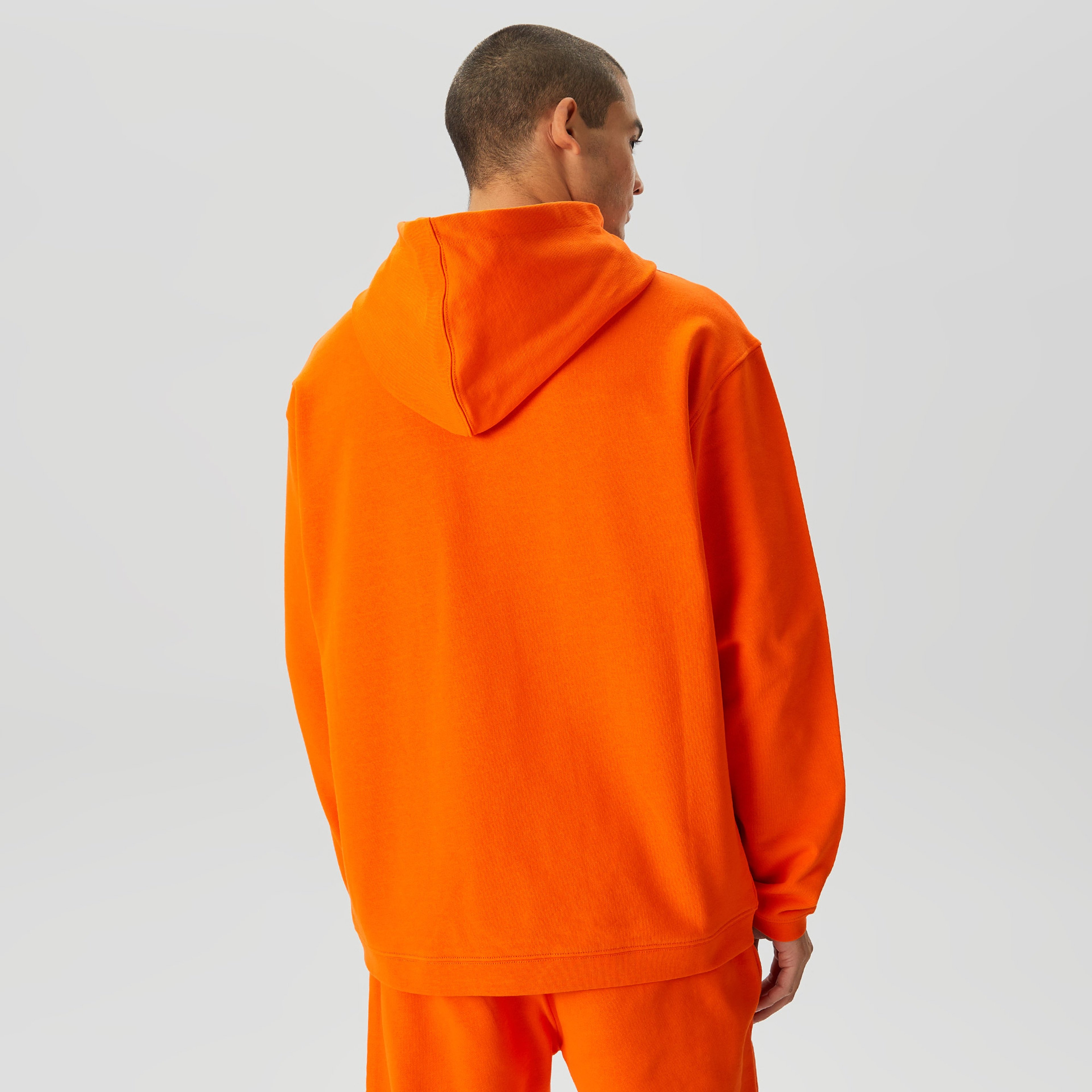 Les Benjamins Essentials Erkek Turuncu Hoodie
