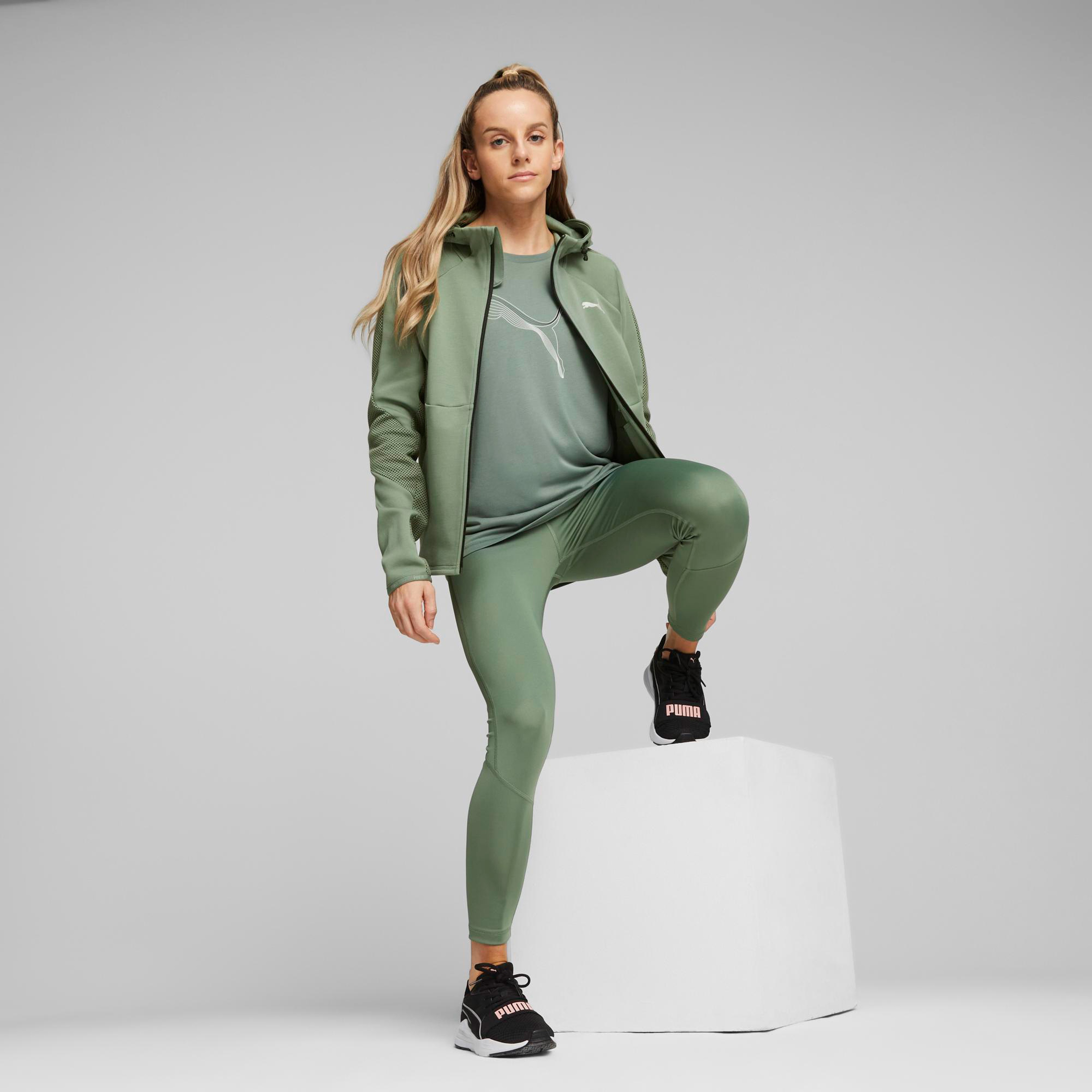 Puma Kadın Yeşil Sweatshirt