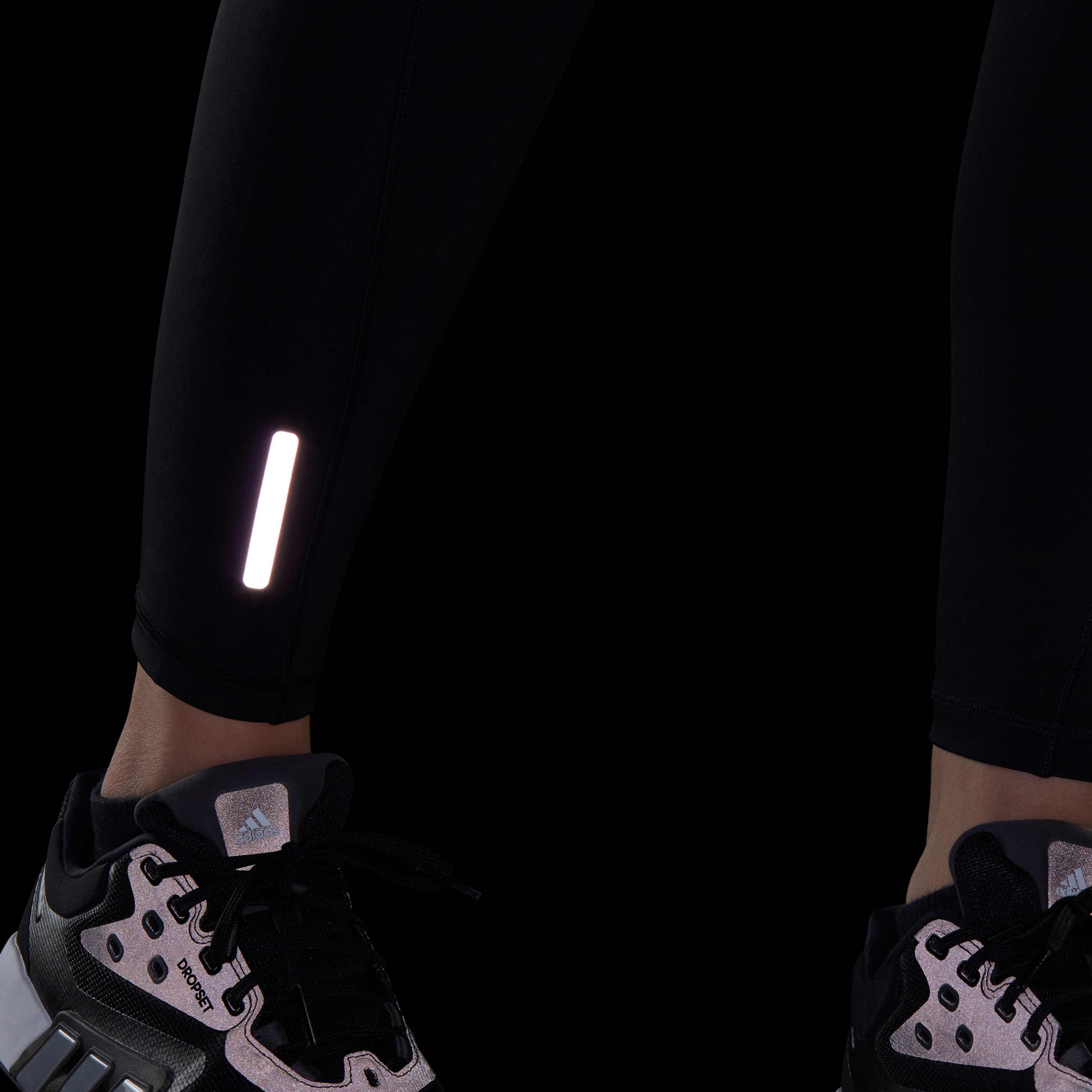 adidas Ultimate Running 7/8 Kadın Siyah Tayt