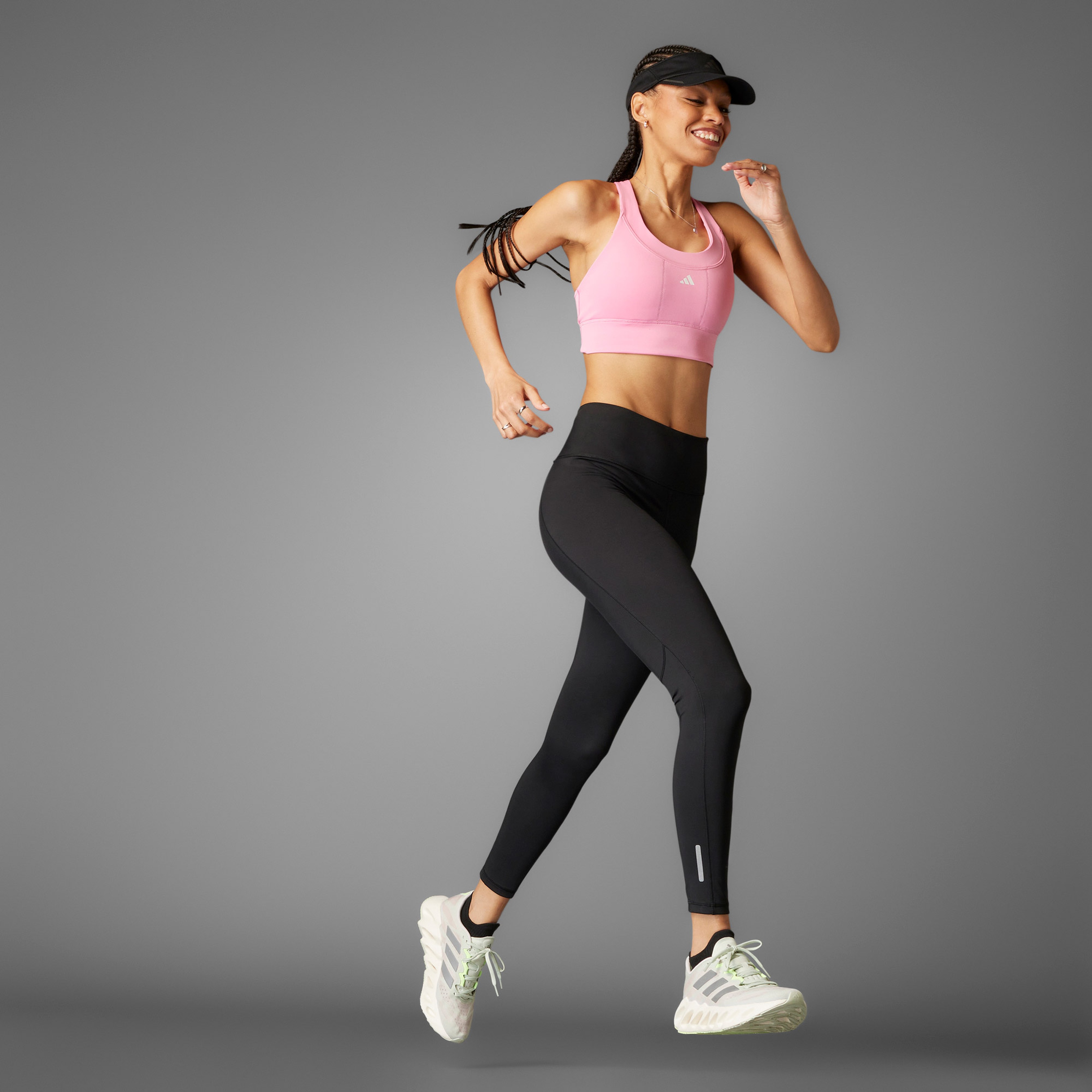 adidas Ultimate Running 7/8 Kadın Siyah Tayt