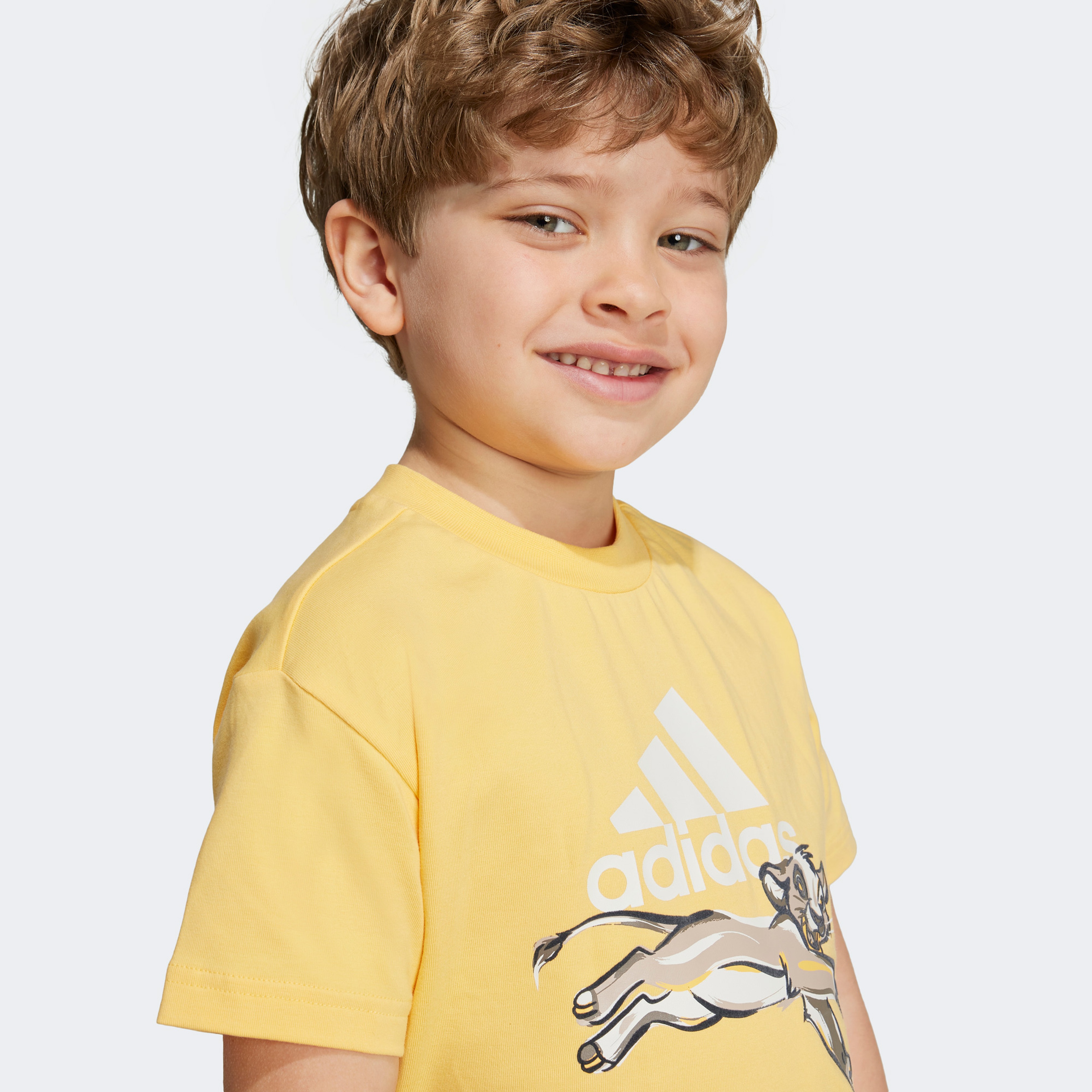 adidas Disney Lion King Çocuk Sarı T-Shirt