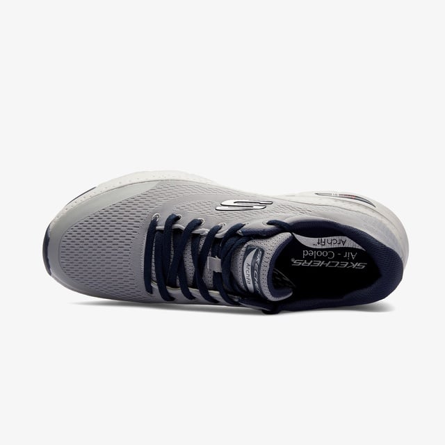 Skechers Skechers Arch Fit Erkek Gri Spor Ayakkabı Sneaker | Occasion Gri - 5. görsel