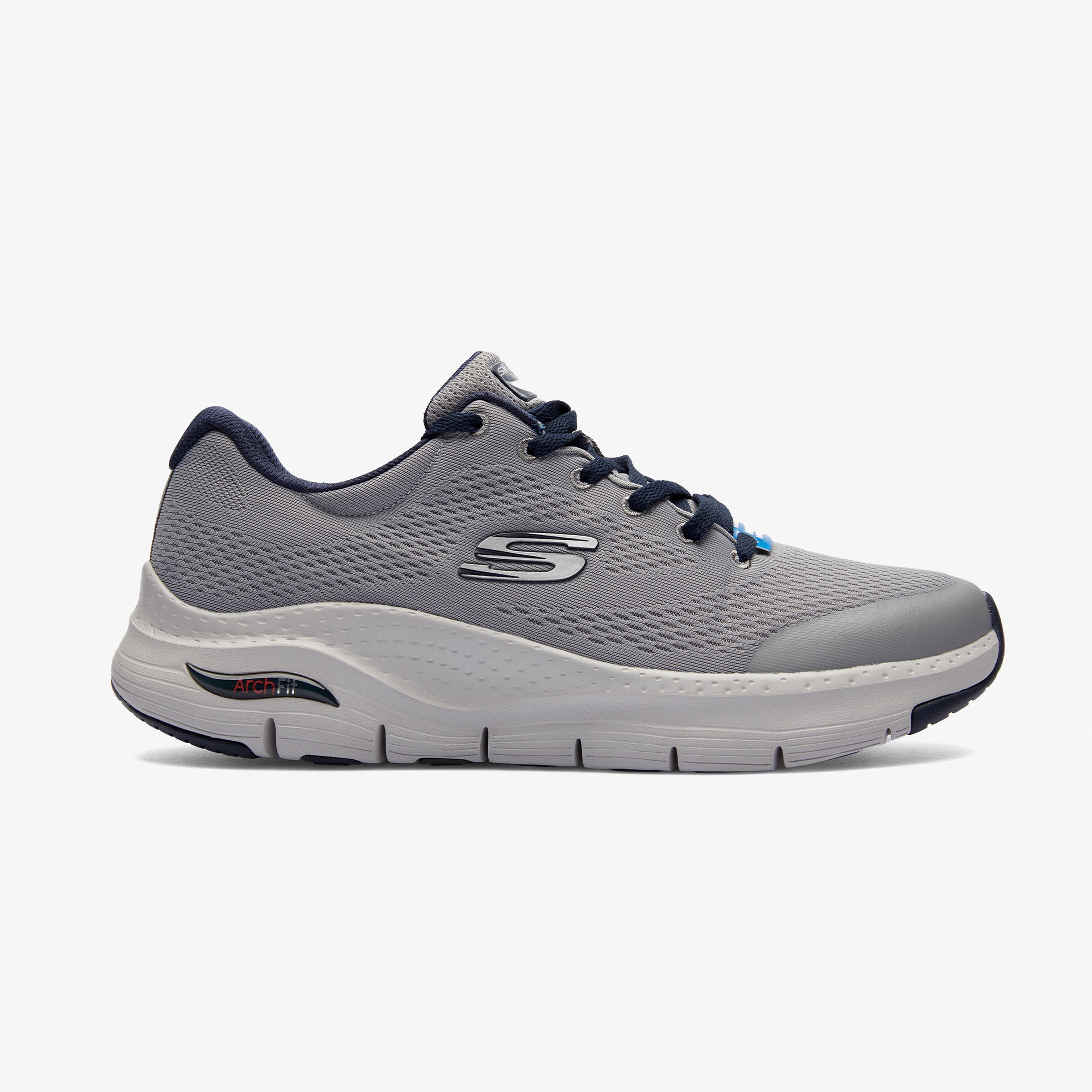 Skechers Arch Fit Erkek Gri Spor Ayakkabı
