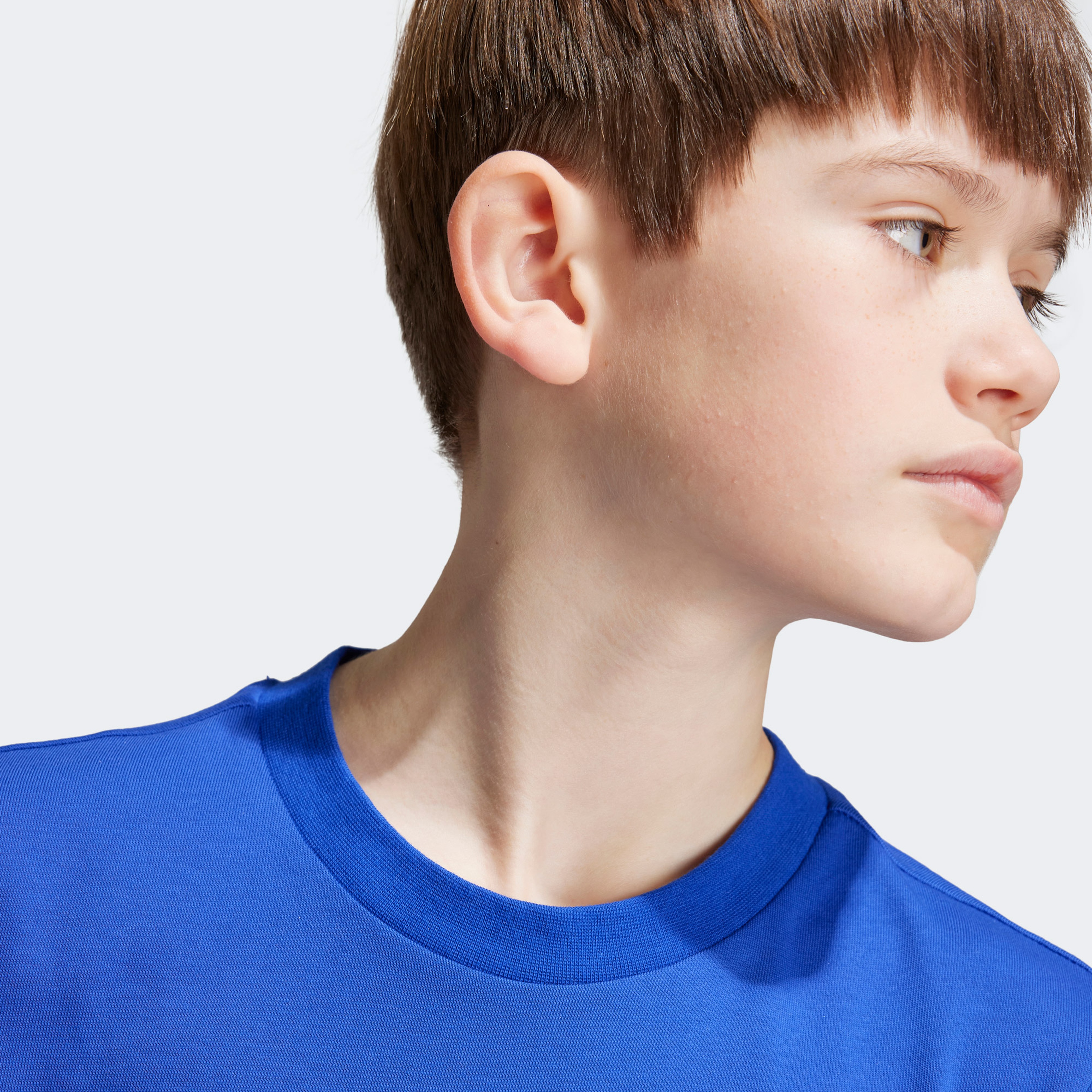 adidas Training Graphic Çocuk Mavi T-Shirt