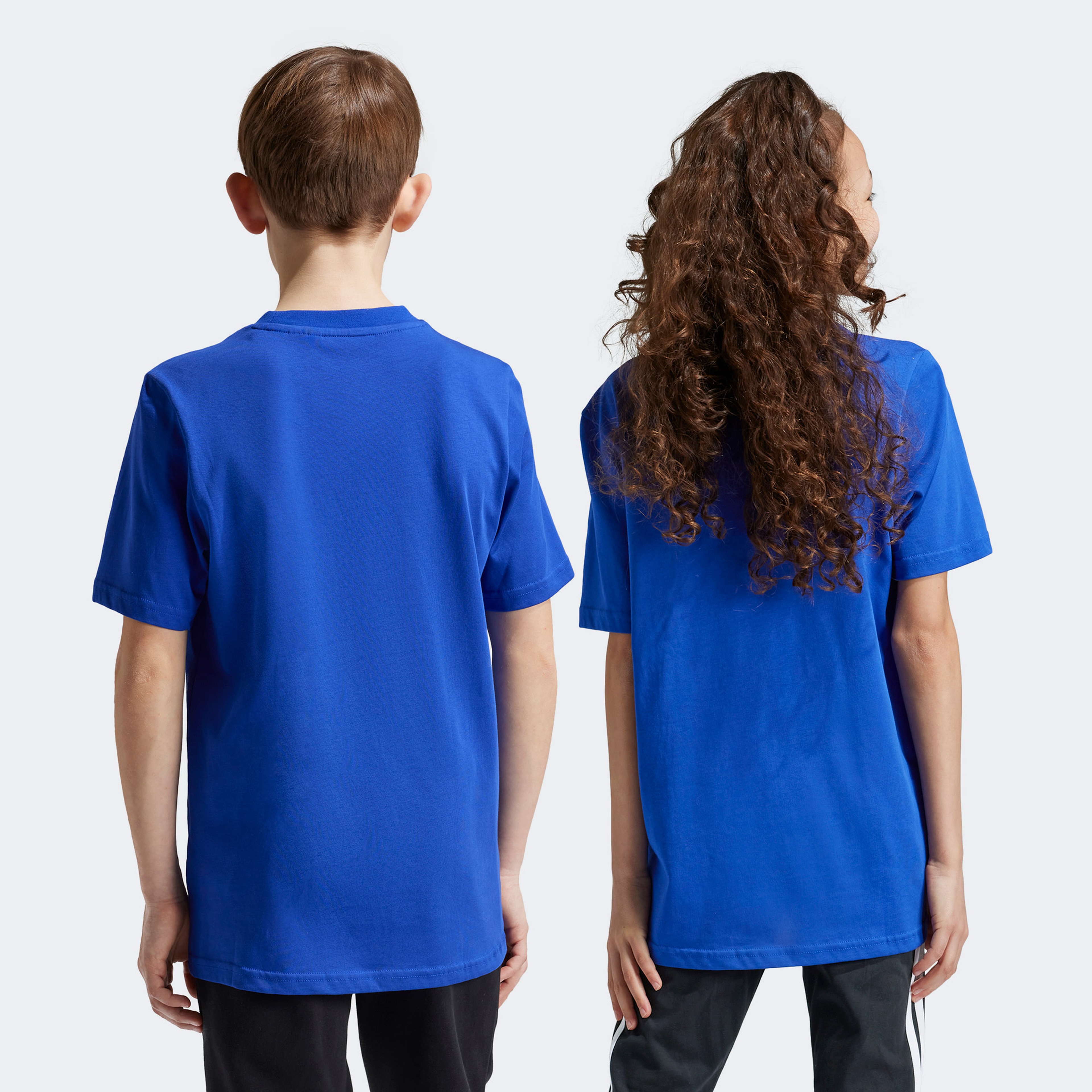 adidas Training Graphic Çocuk Mavi T-Shirt