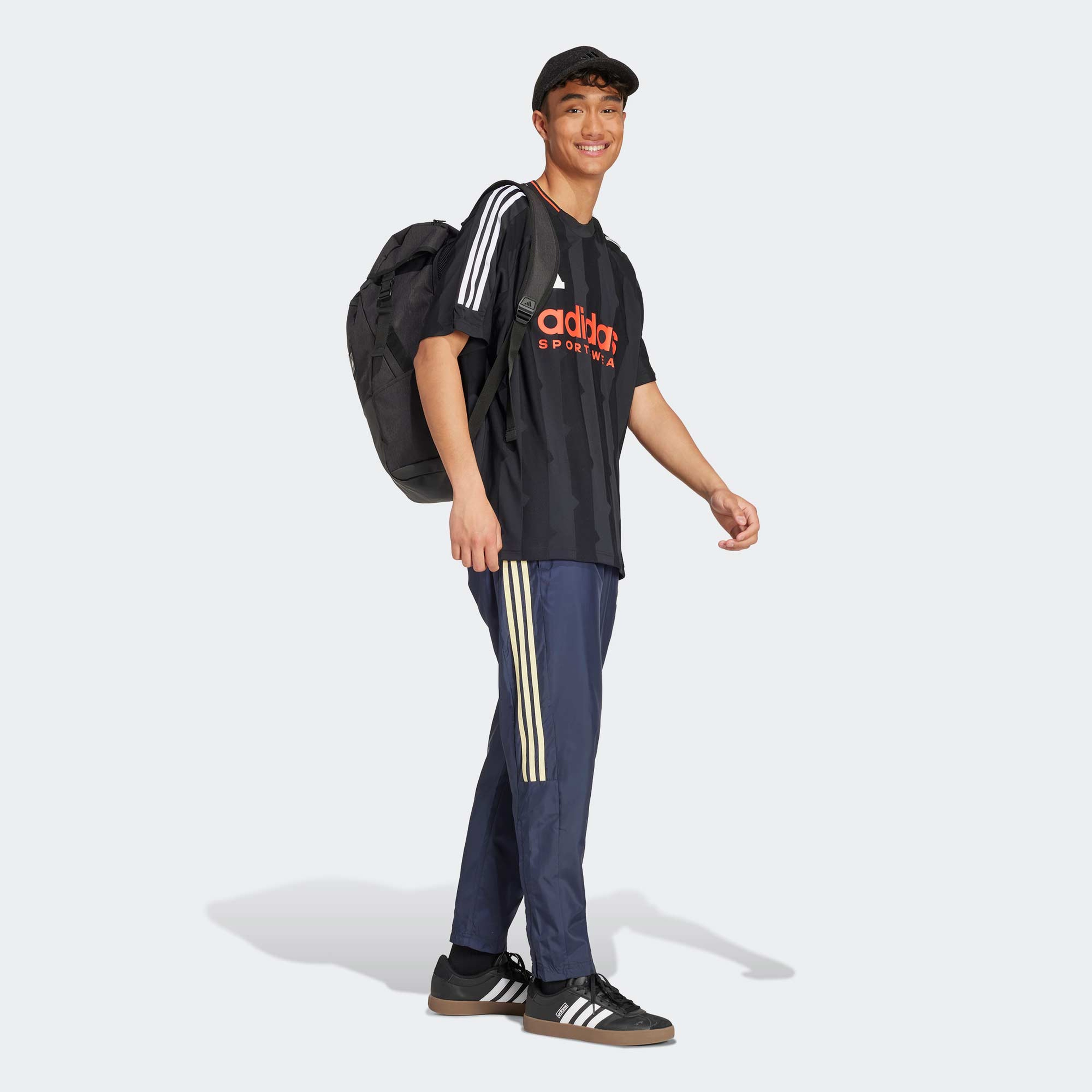 adidas House of Tiro Jacquard Erkek Siyah Forma