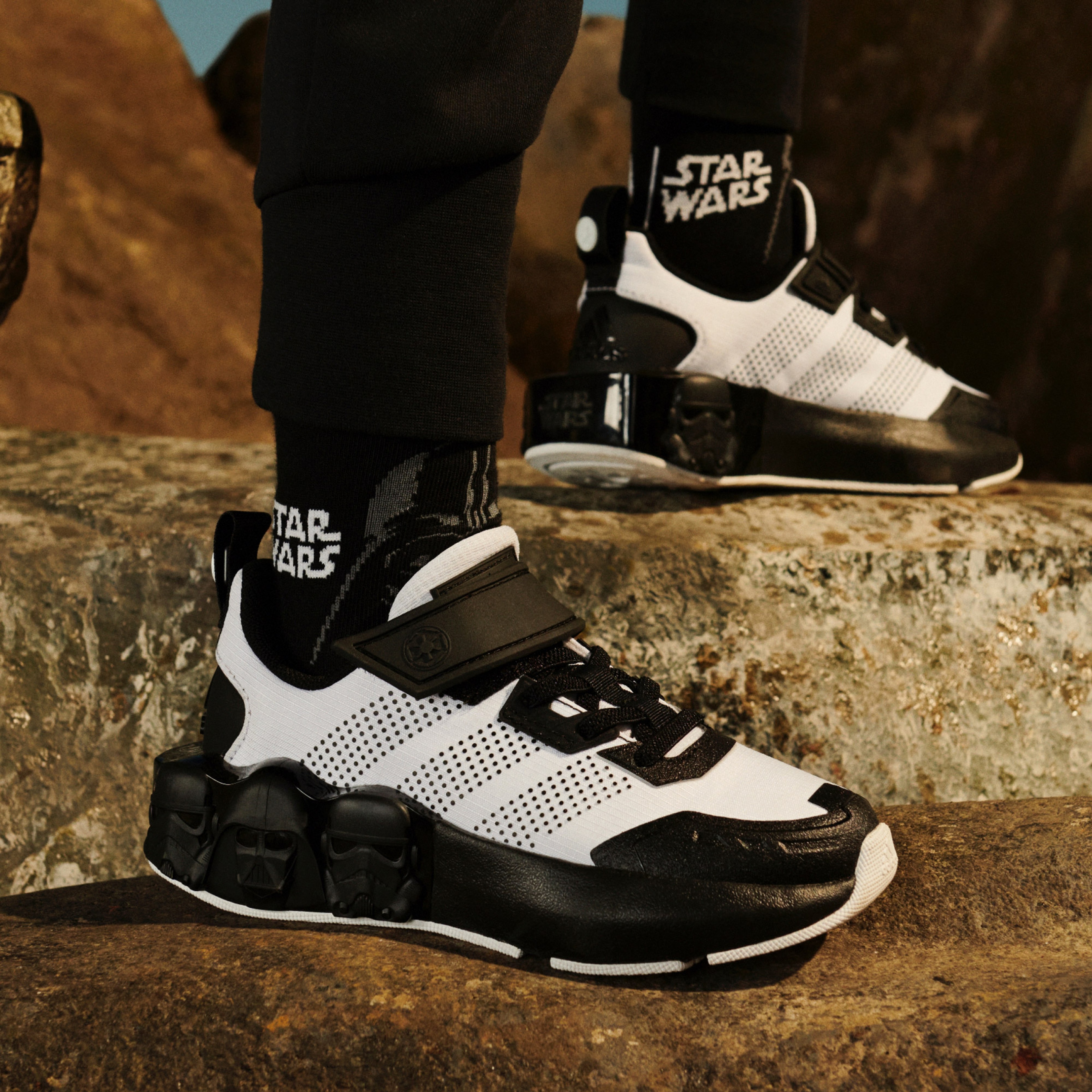 adidas Star Wars Runner El K Çocuk Siyah Spor Ayakkabı