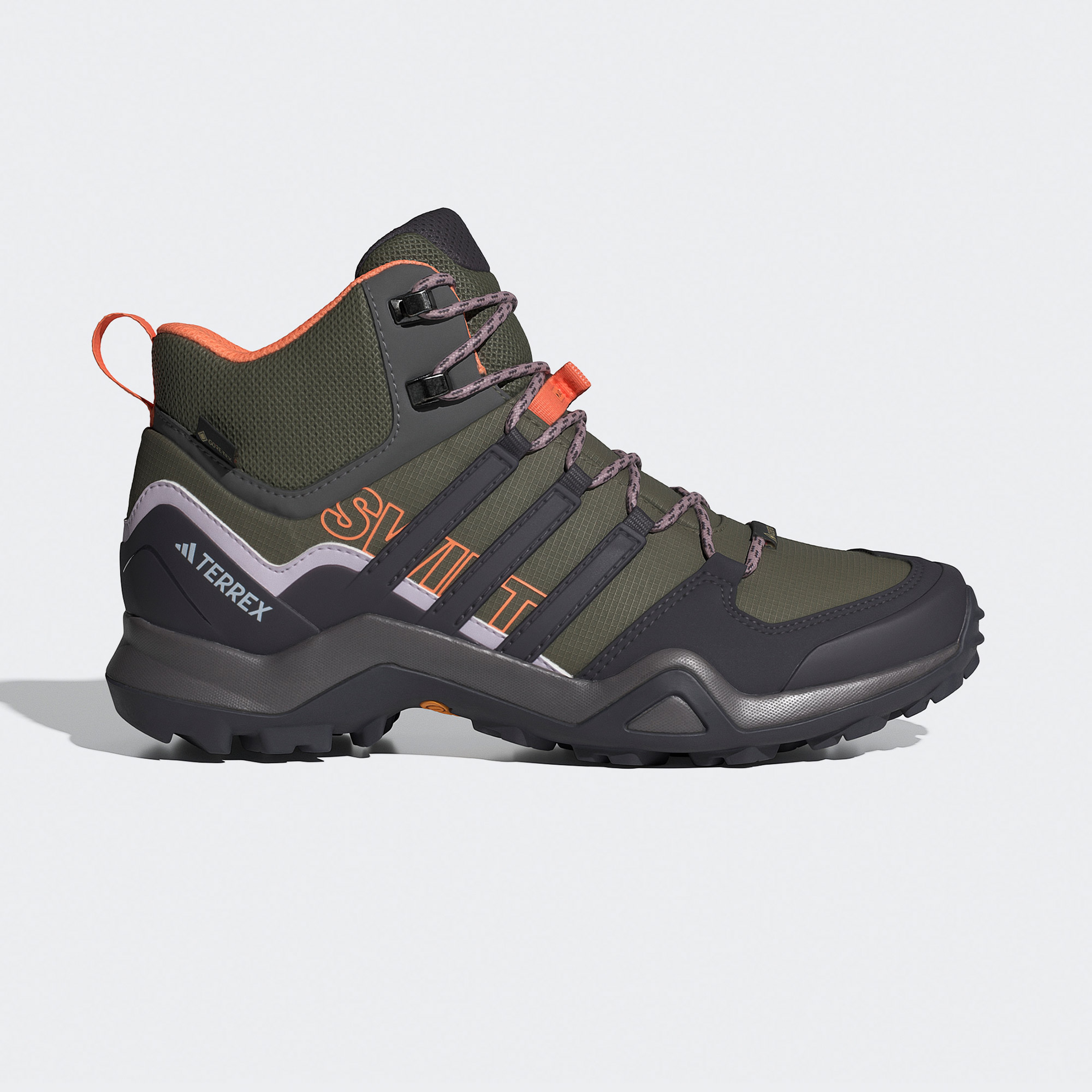 adidas Terrex Swift R2 Mid Gtx W Kadın Haki Spor Ayakkabı