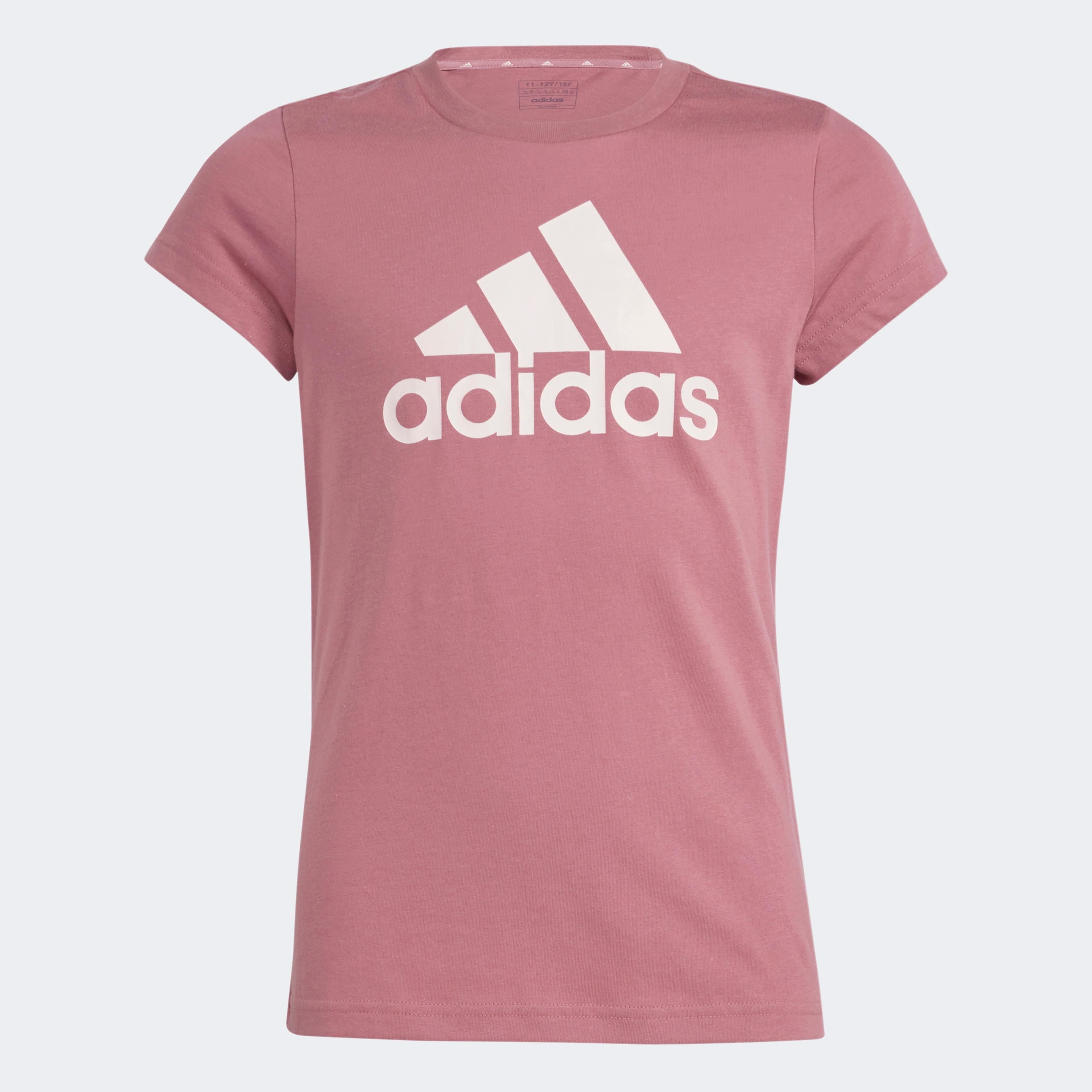 adidas Essentials Big Logo Cotton Çocuk Kırmızı T-Shirt