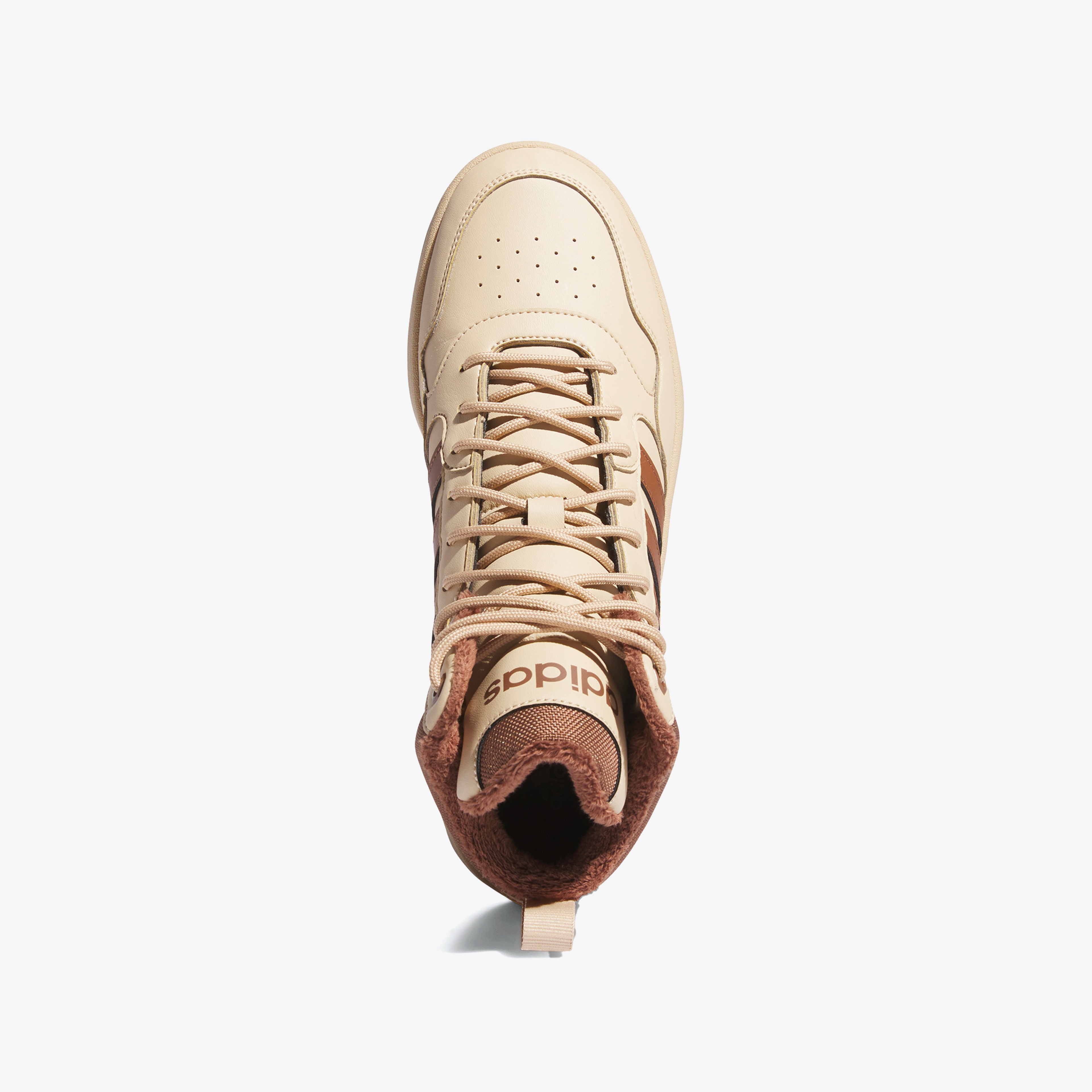 adidas Hoops 3.0 Mid Wtr Erkek Krem Spor Ayakkabı