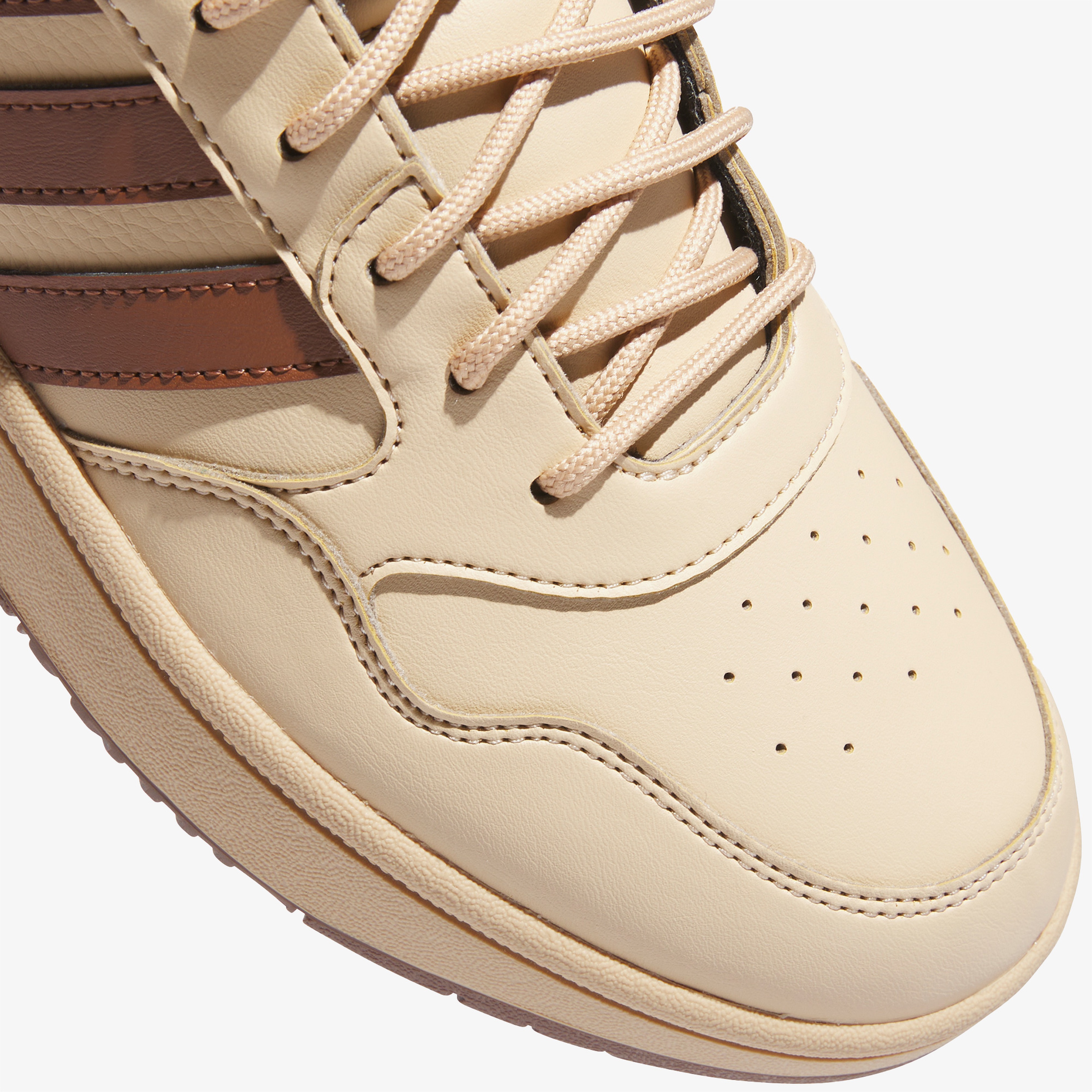 adidas Hoops 3.0 Mid Wtr Erkek Krem Spor Ayakkabı