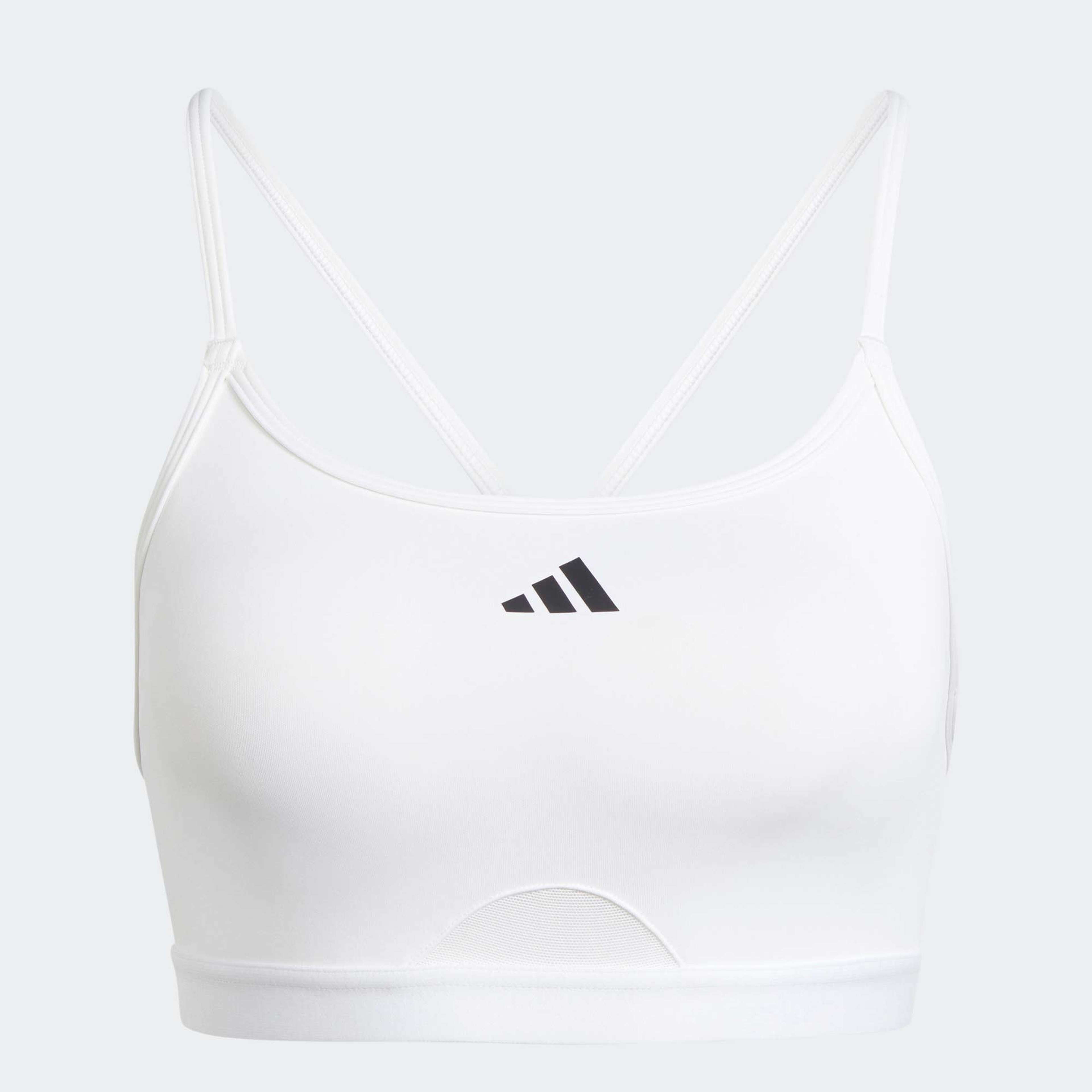 adidas Aeroreact Training Light-Support Kadın Beyaz Bra