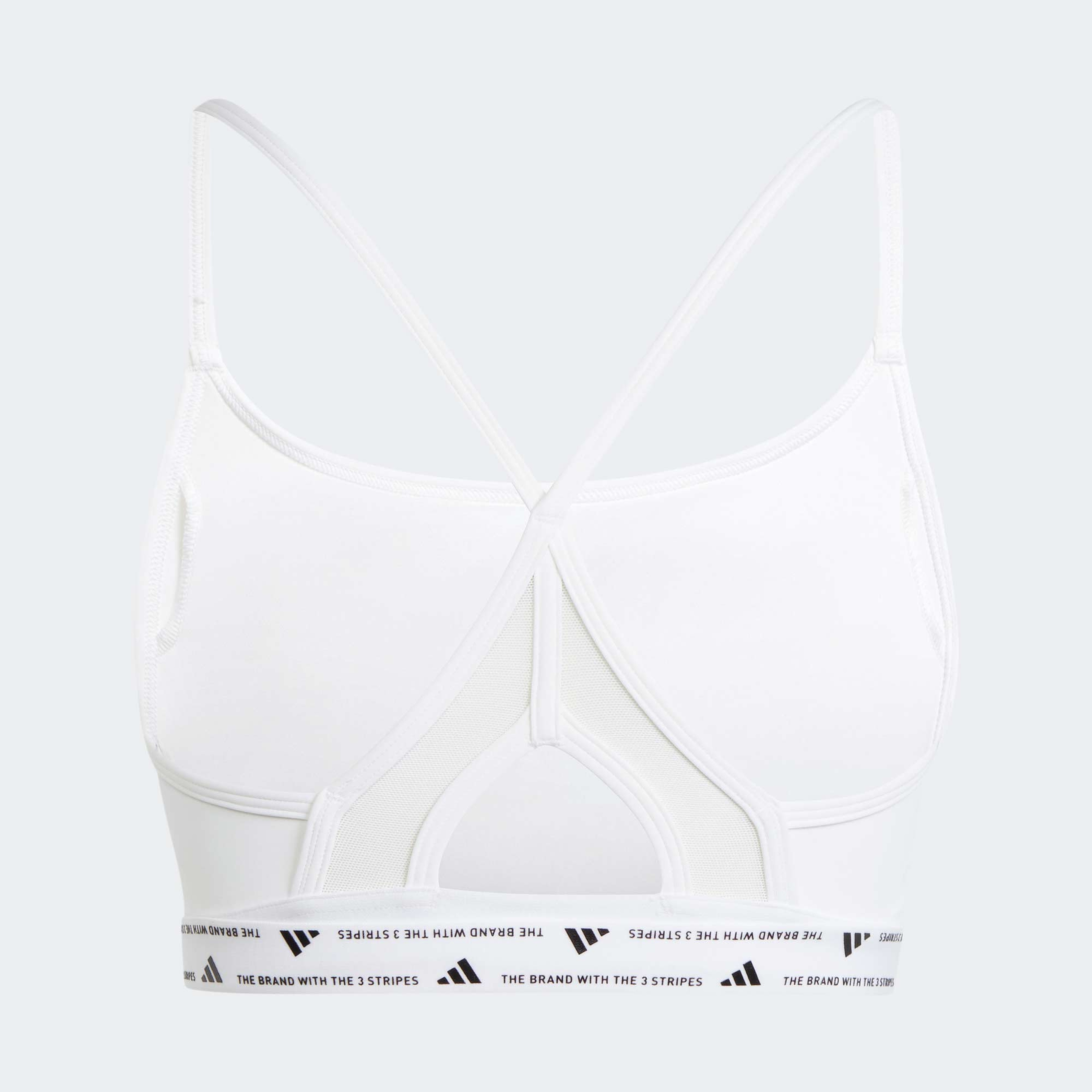 adidas Aeroreact Training Light-Support Kadın Beyaz Bra