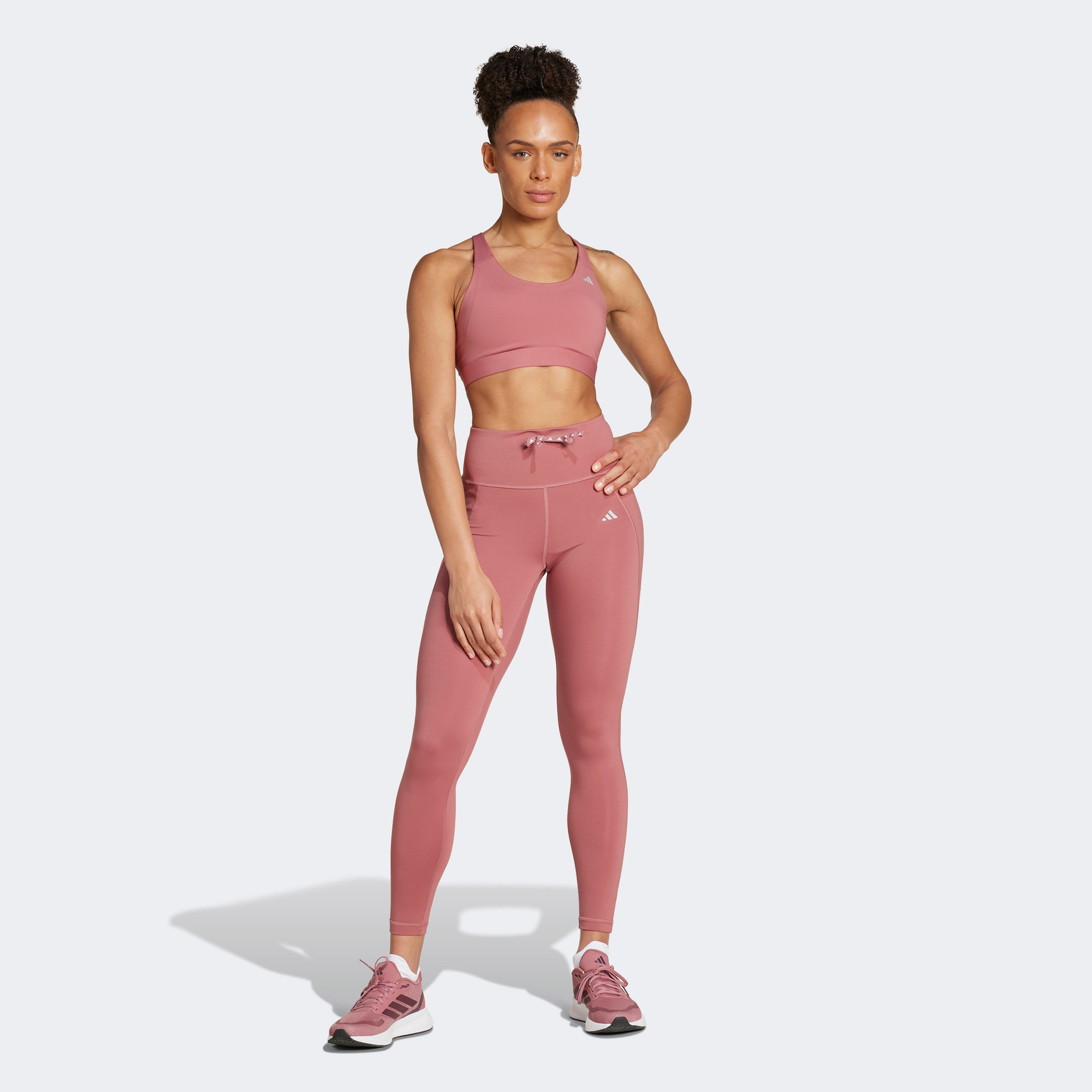 adidas Running Essentials Kadın Kırmızı Tayt