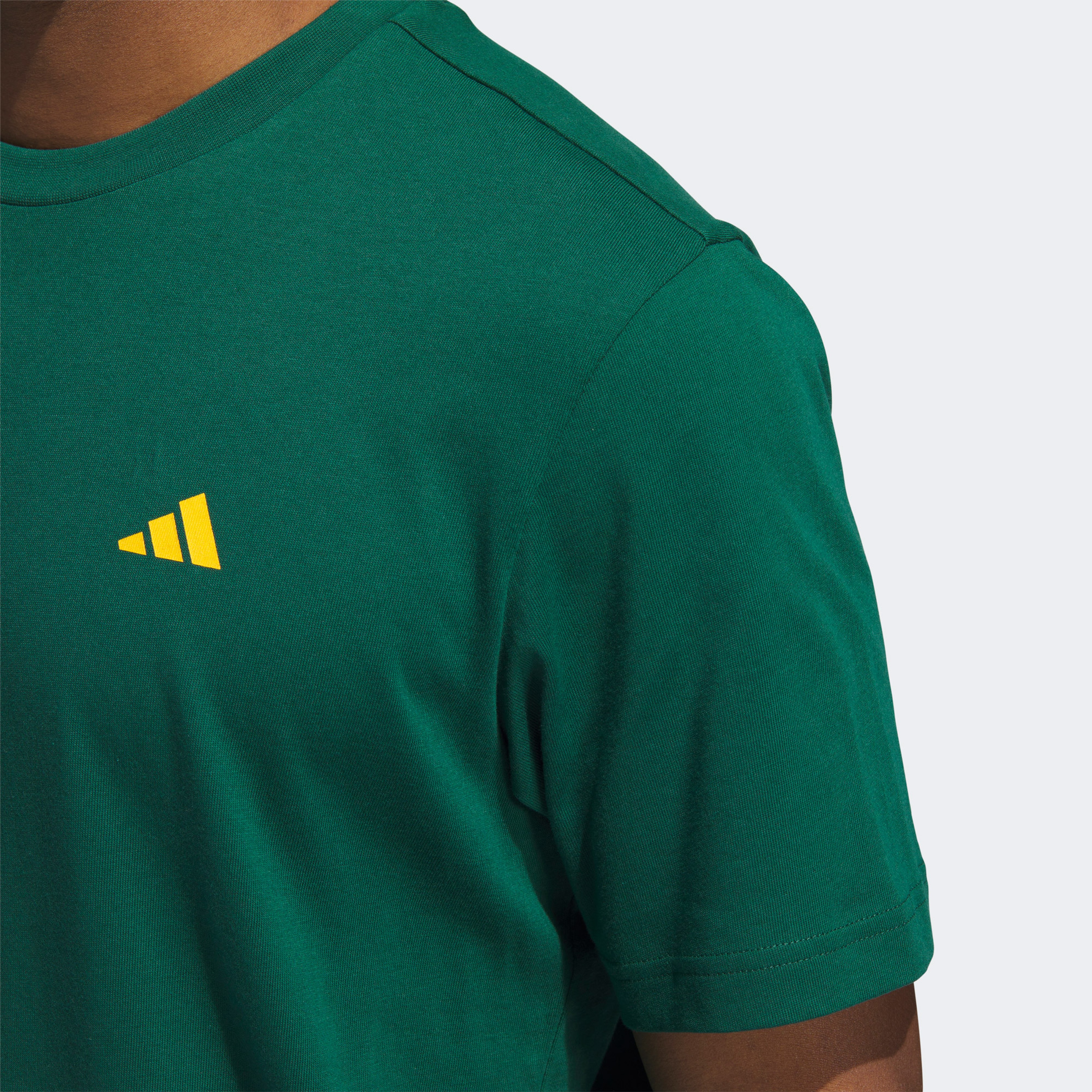 adidas Heritage Basketball Graphic Erkek Yeşil T-Shirt