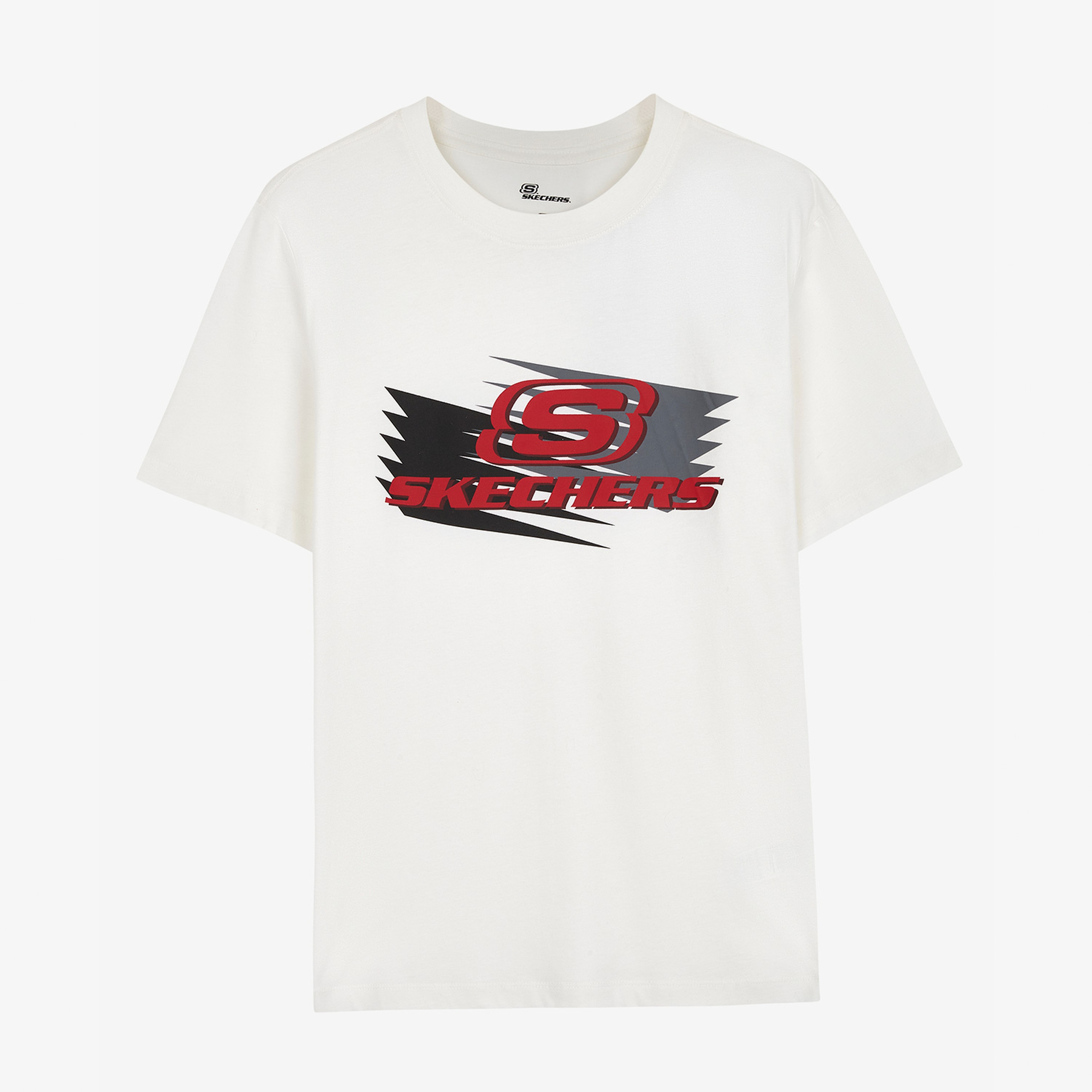Skechers Erkek Beyaz T-Shirt