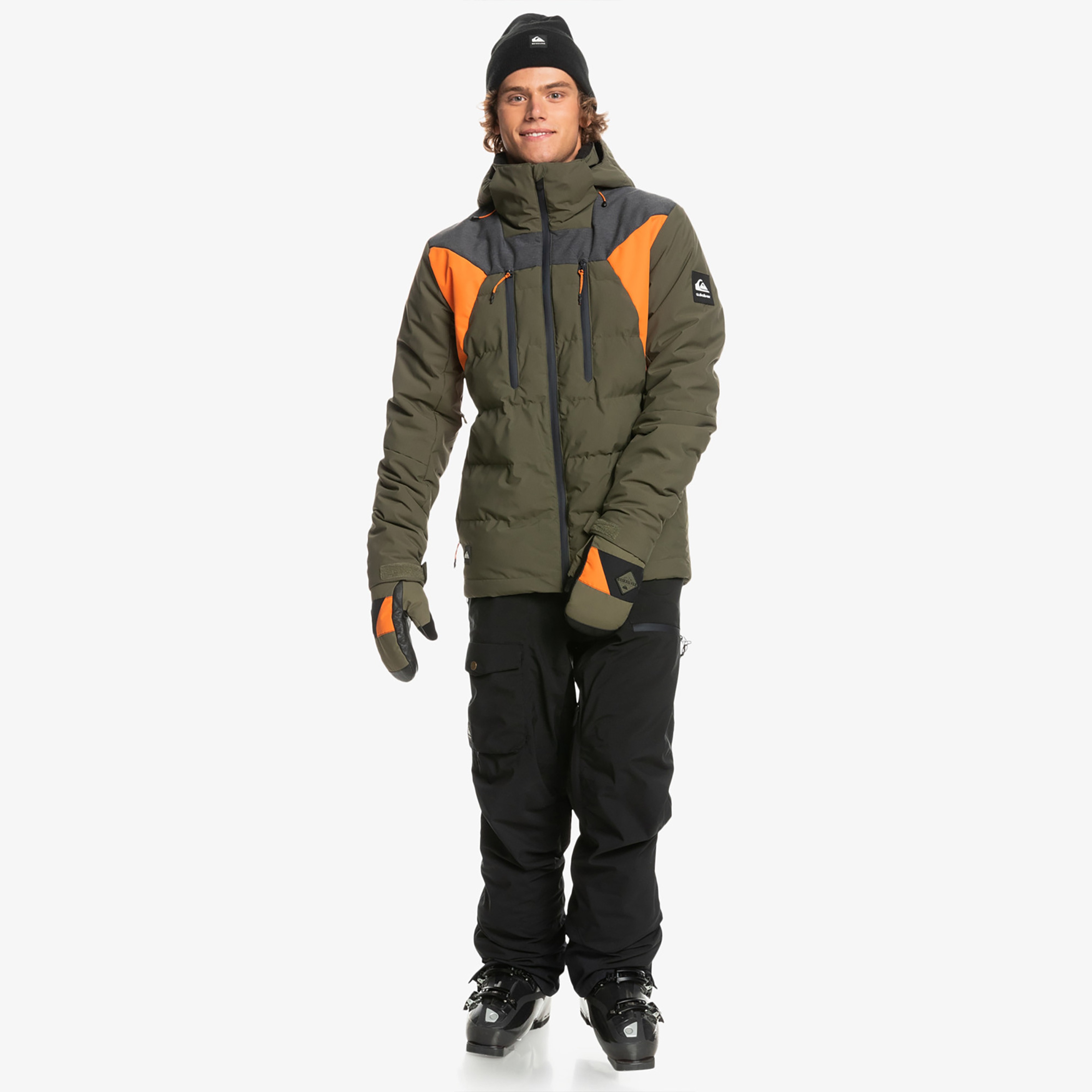 Quiksilver Erkek Yeşil Mont