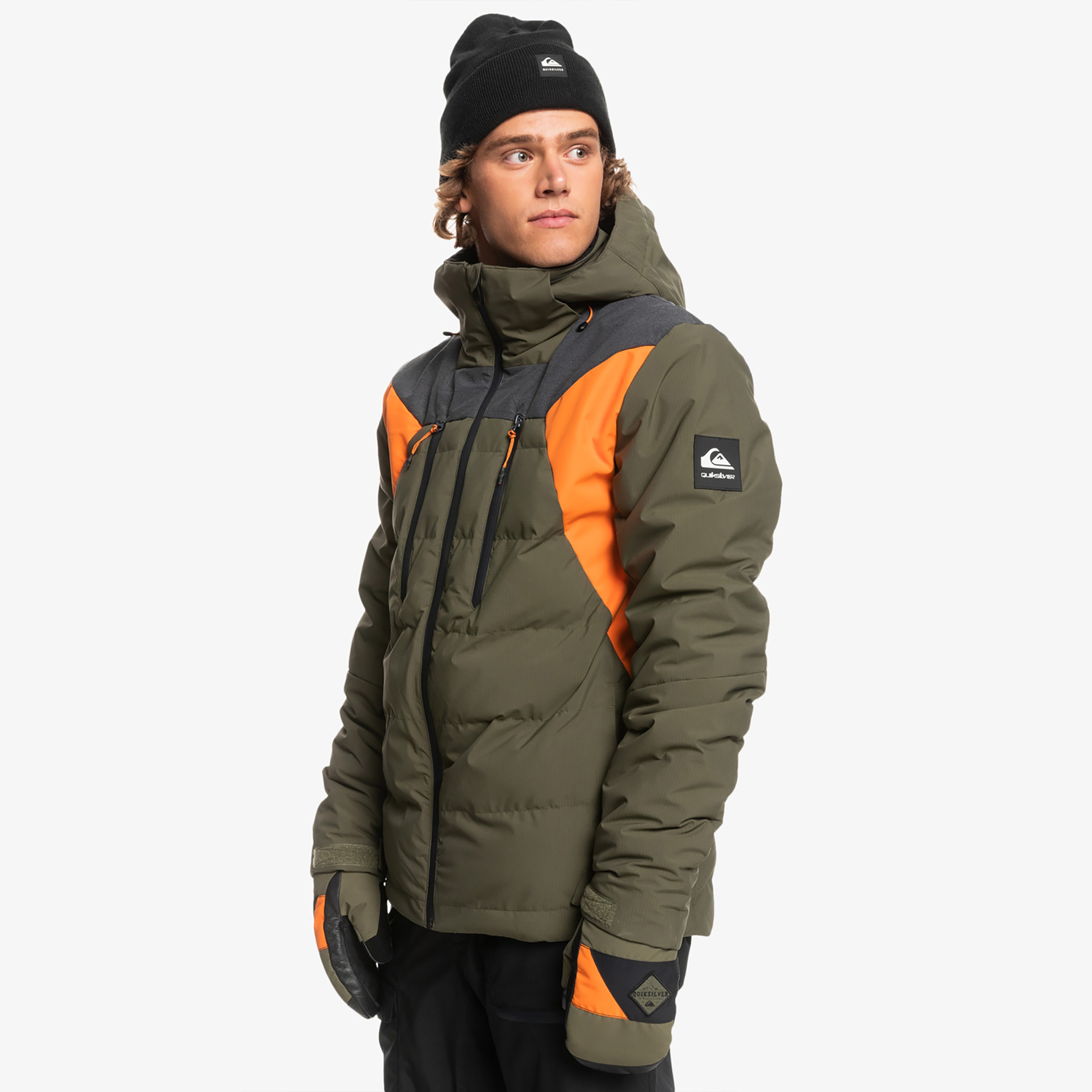 Quiksilver Erkek Yeşil Mont