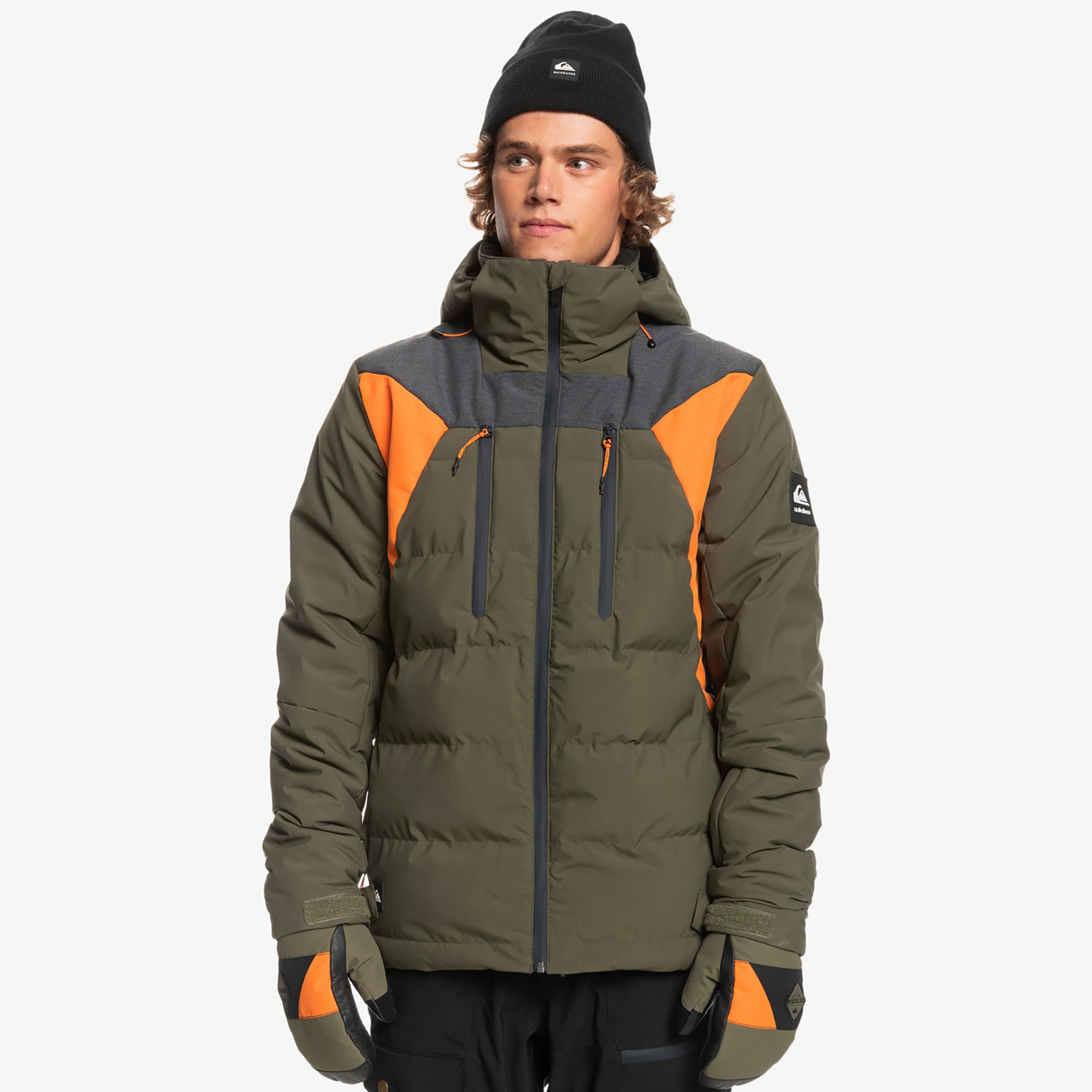 Quiksilver Erkek Yeşil Mont