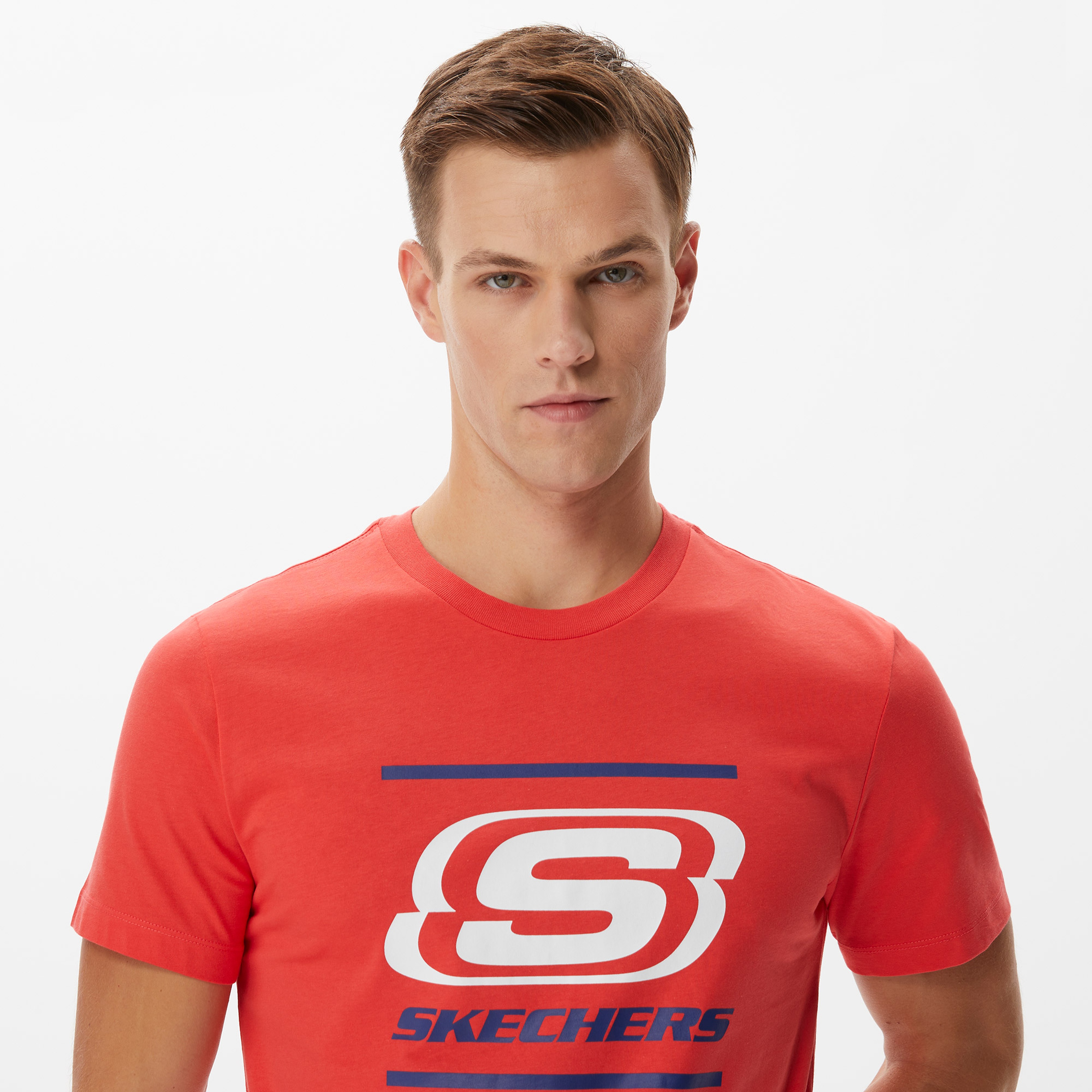 Skechers Erkek Kırmızı T-Shirt