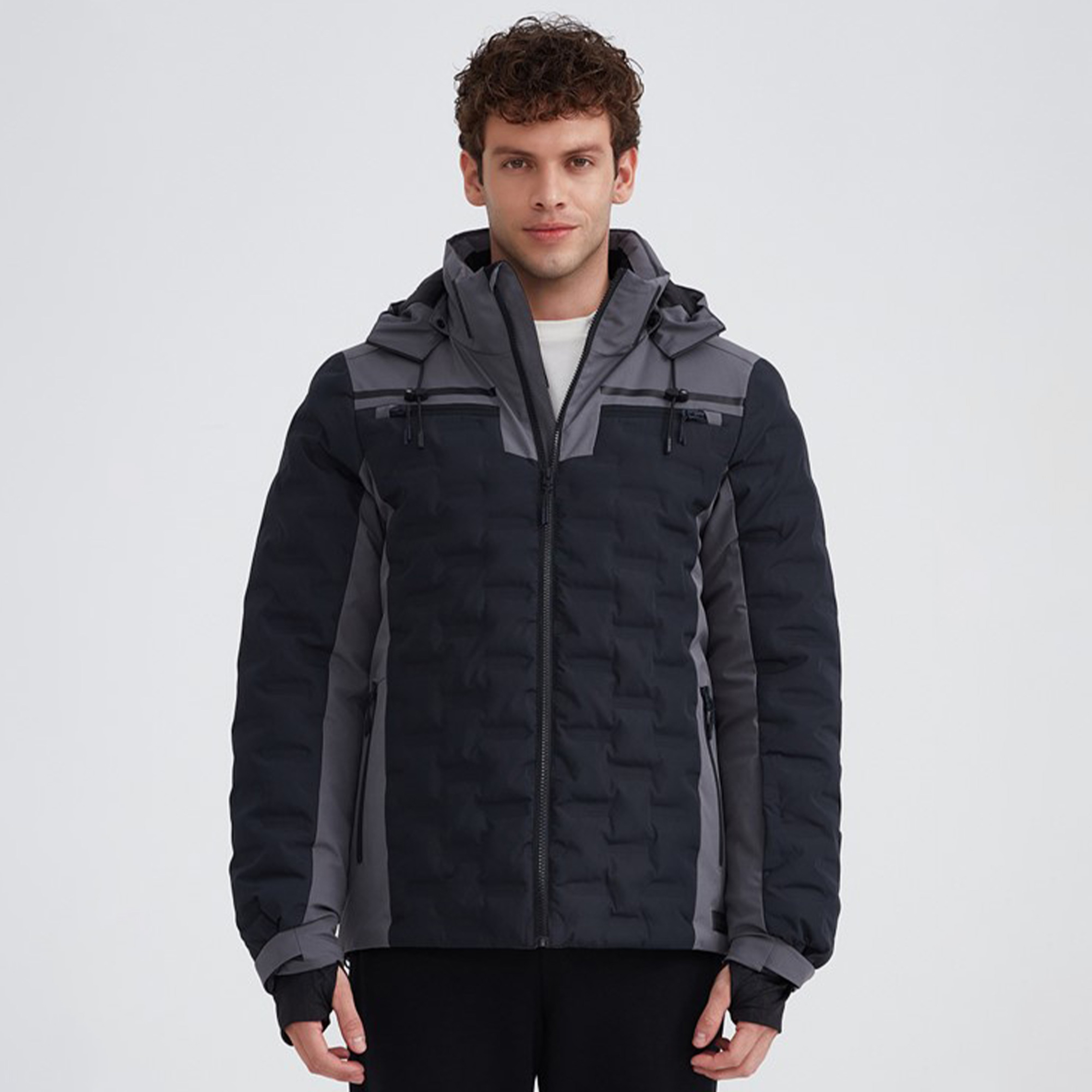 Skechers Erkek Gri Ceket