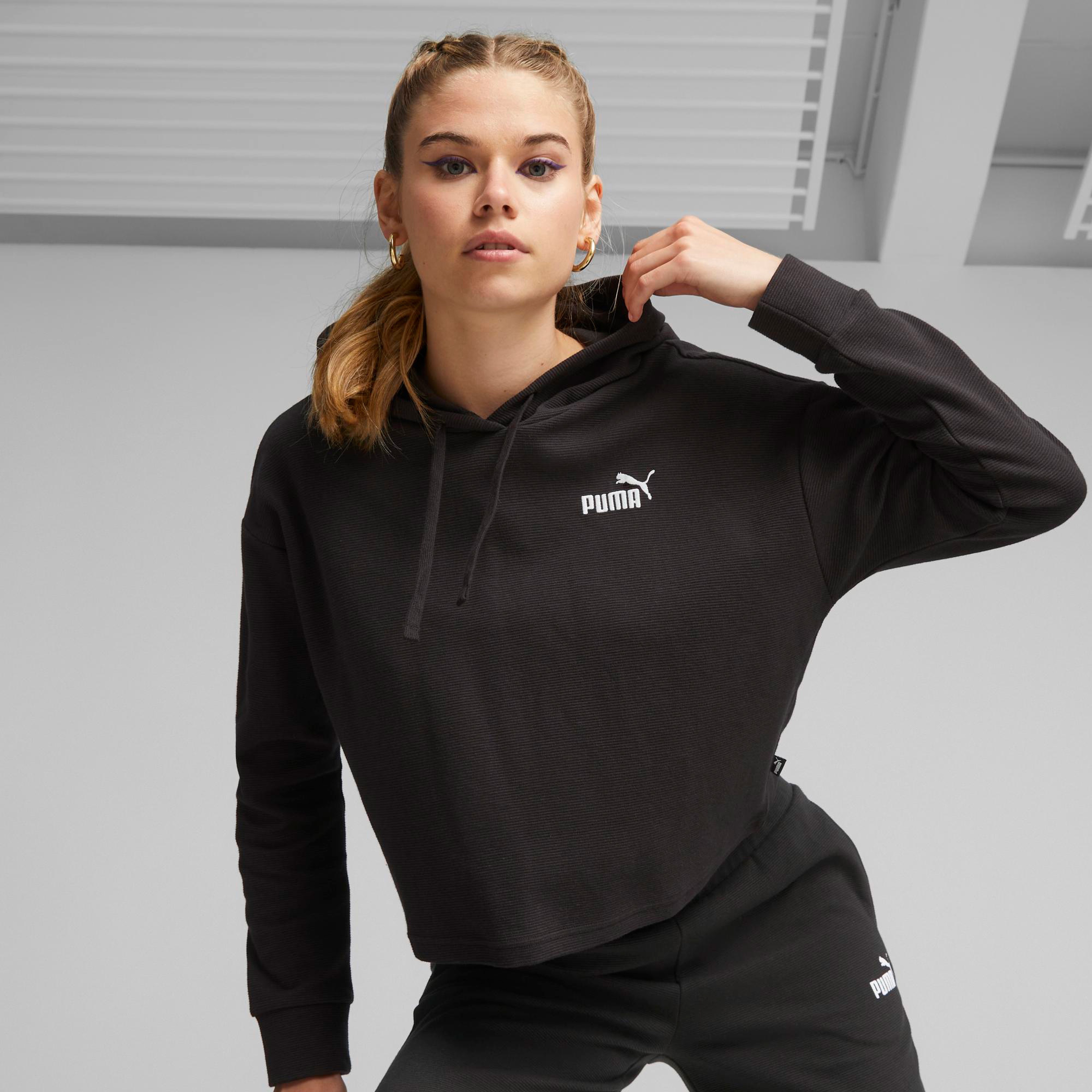 Puma Kadın Siyah Sweatshirt