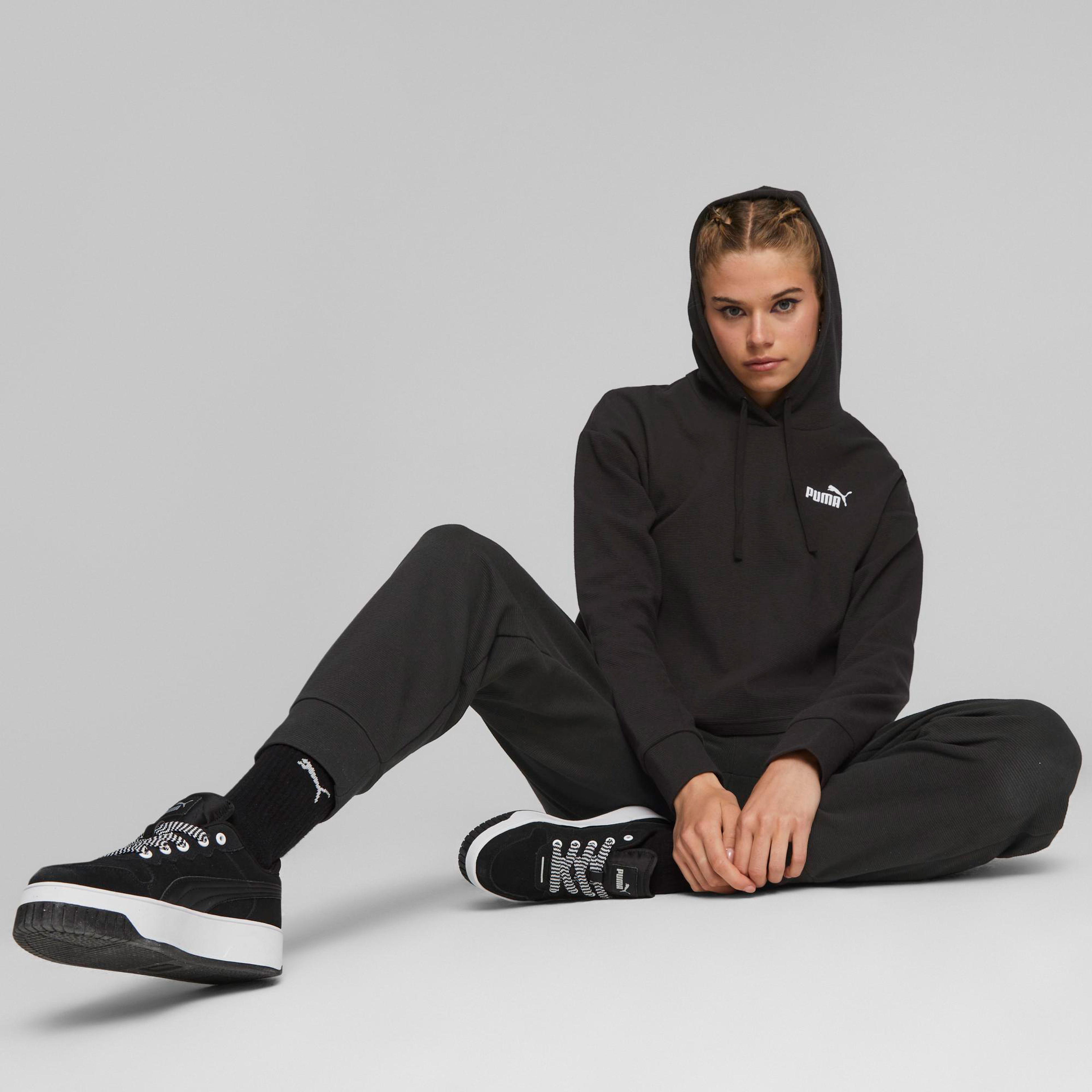 Puma Kadın Siyah Sweatshirt