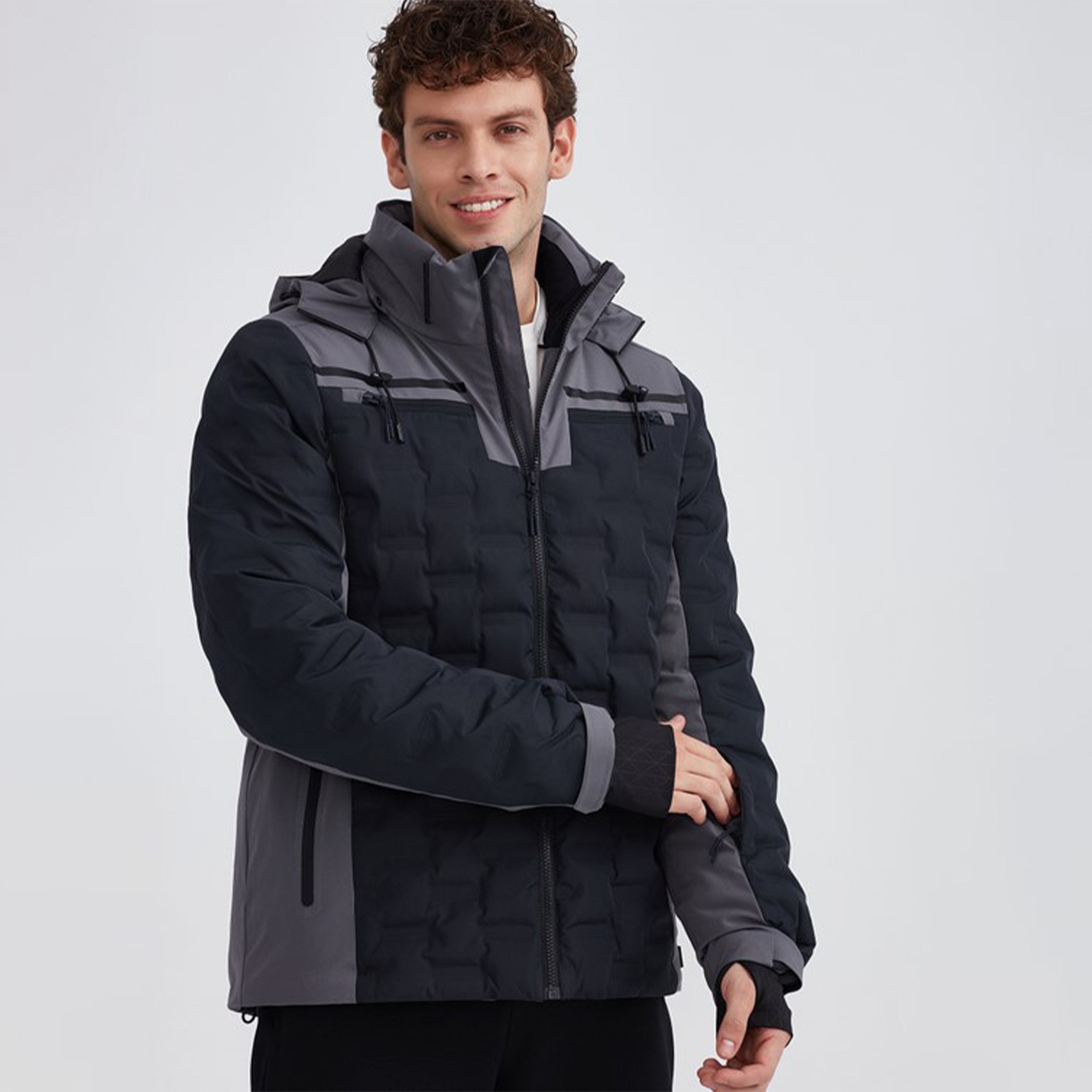 Skechers Erkek Gri Ceket