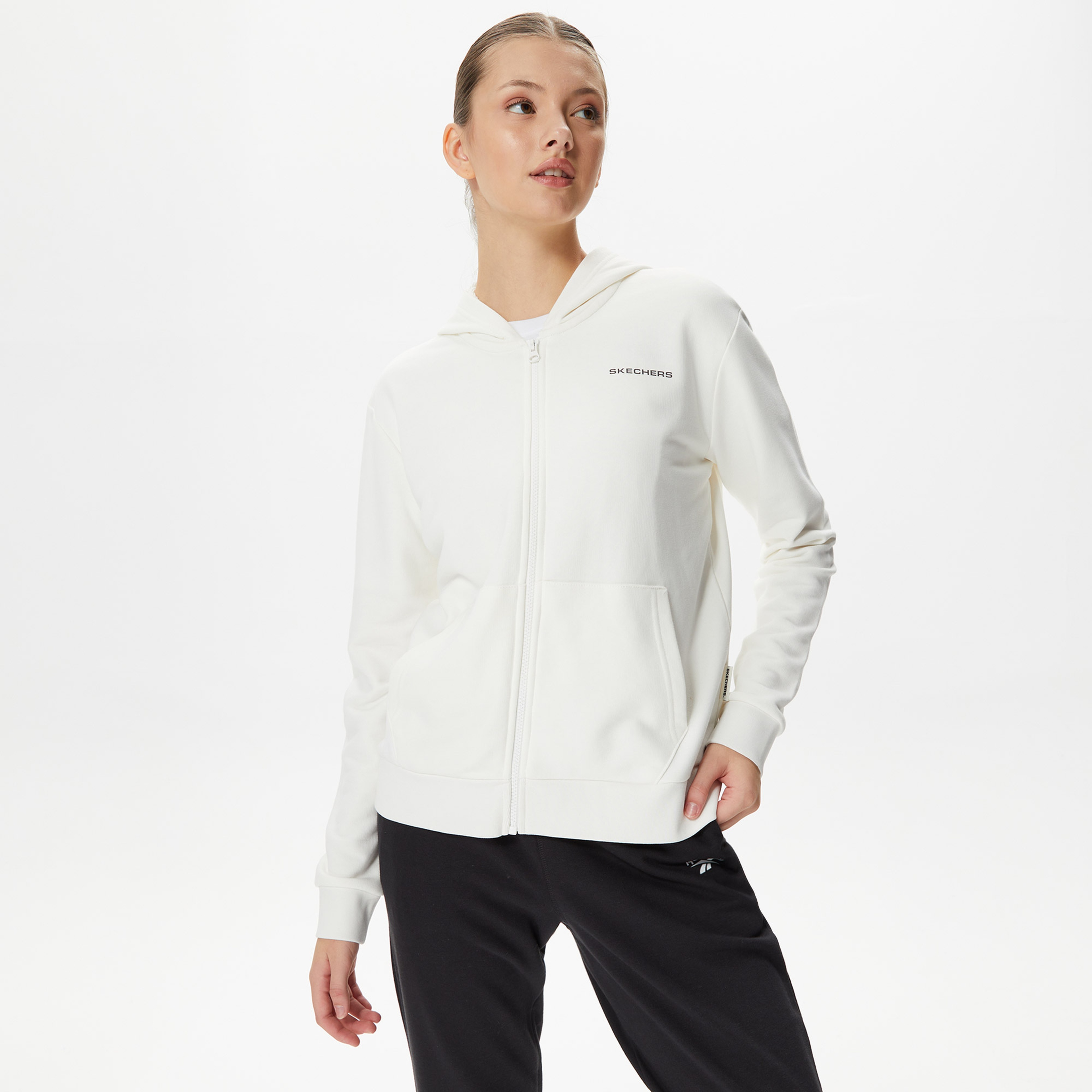 Skechers Kadın Beyaz Ceket