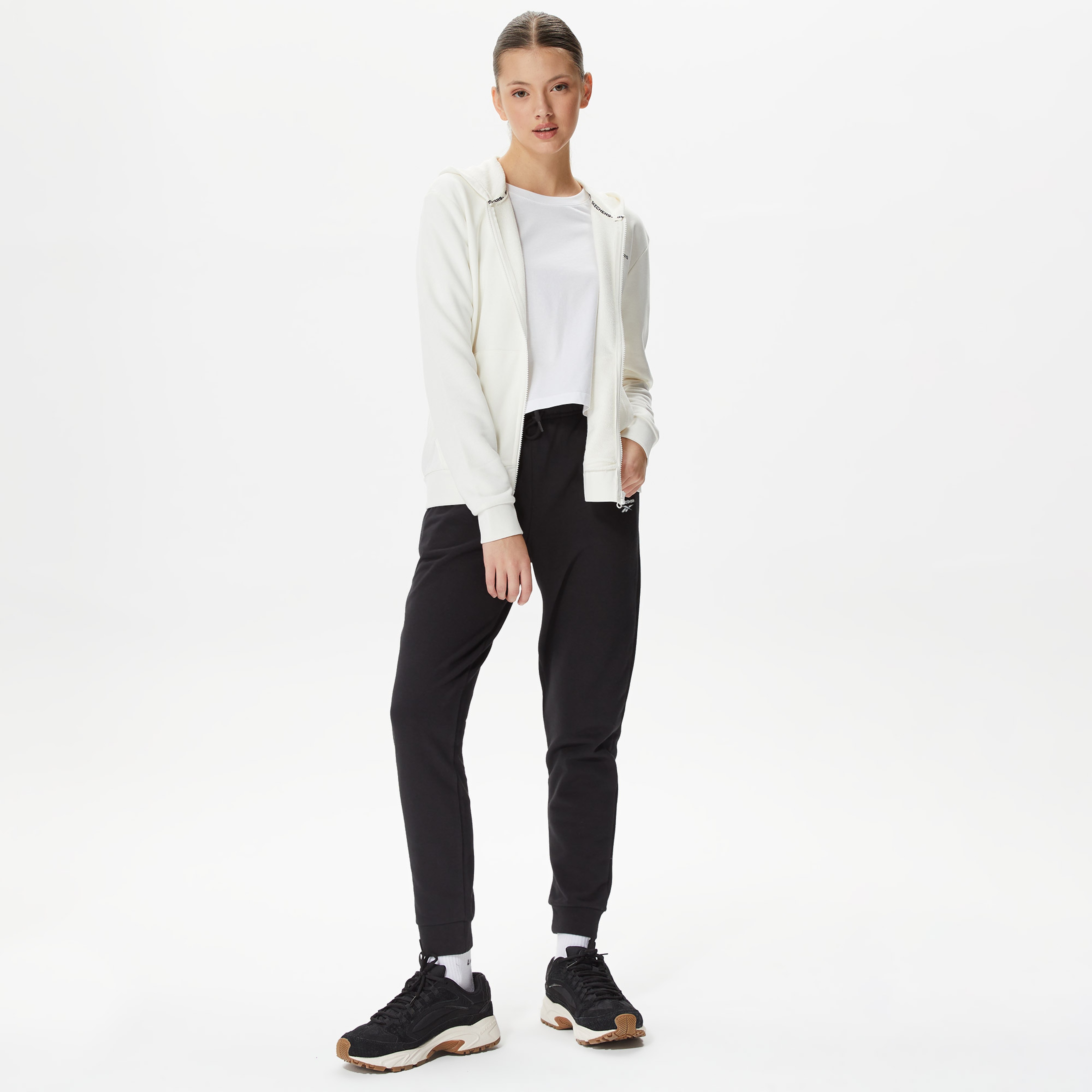 Skechers Kadın Beyaz Ceket