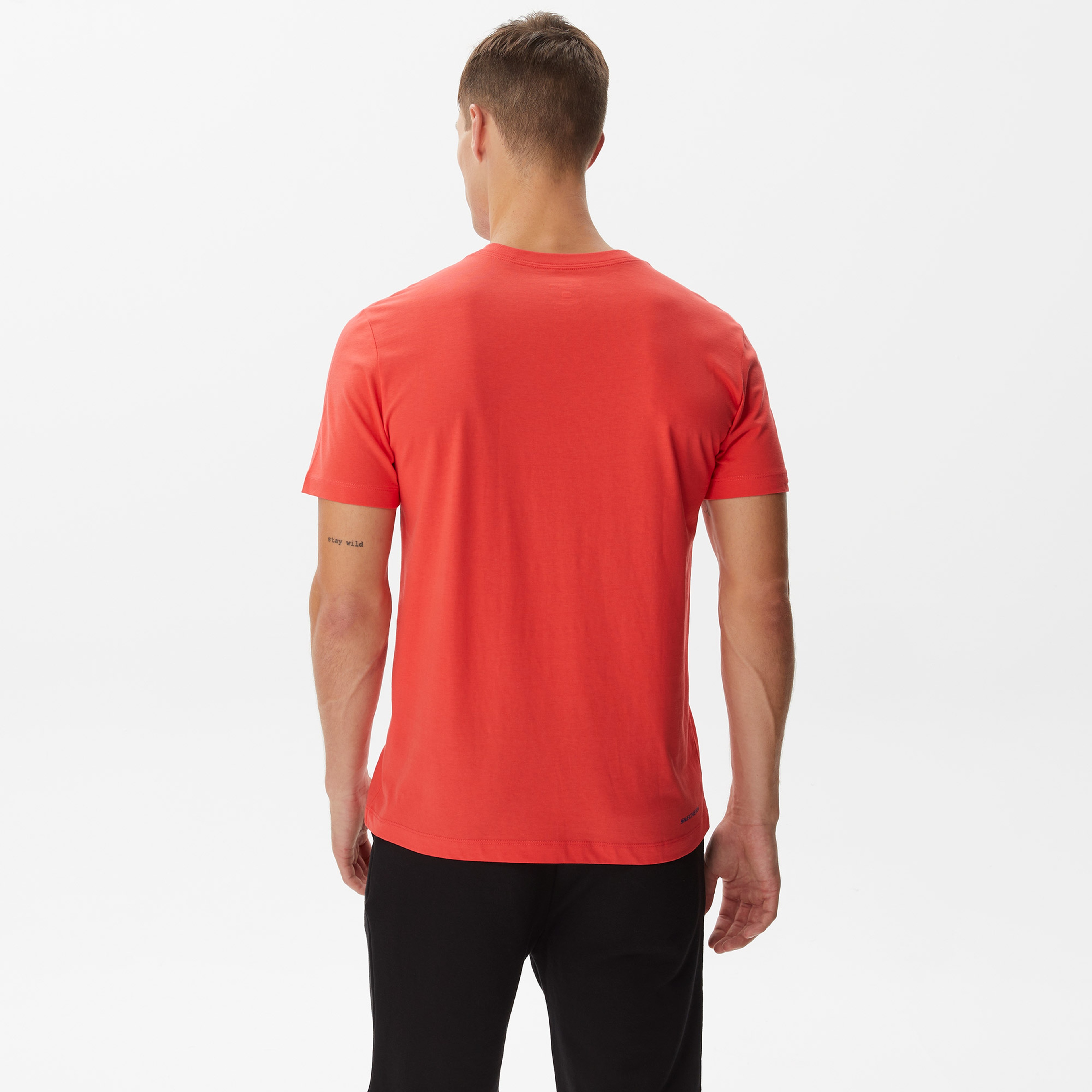 Skechers Erkek Kırmızı T-Shirt
