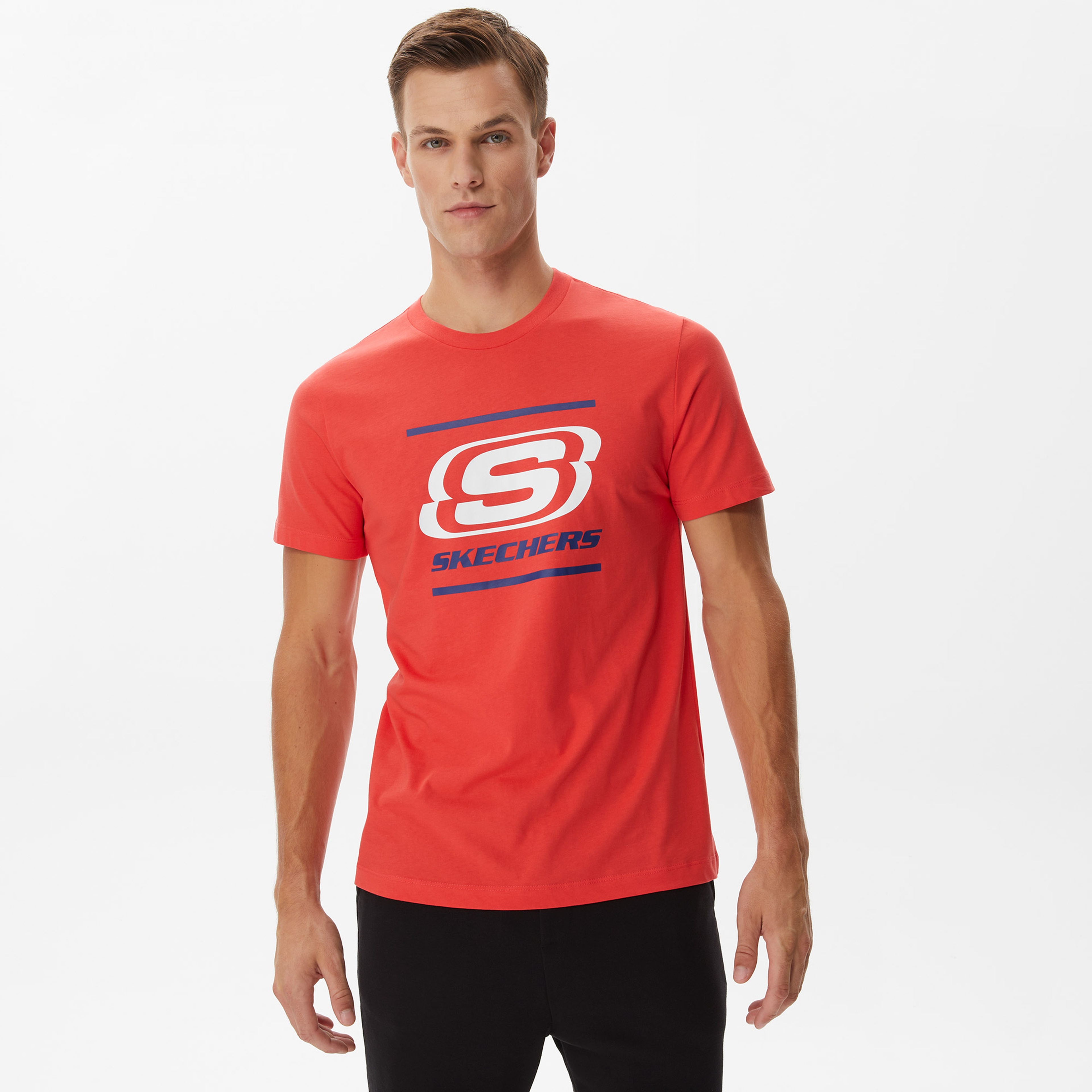 Skechers Erkek Kırmızı T-Shirt