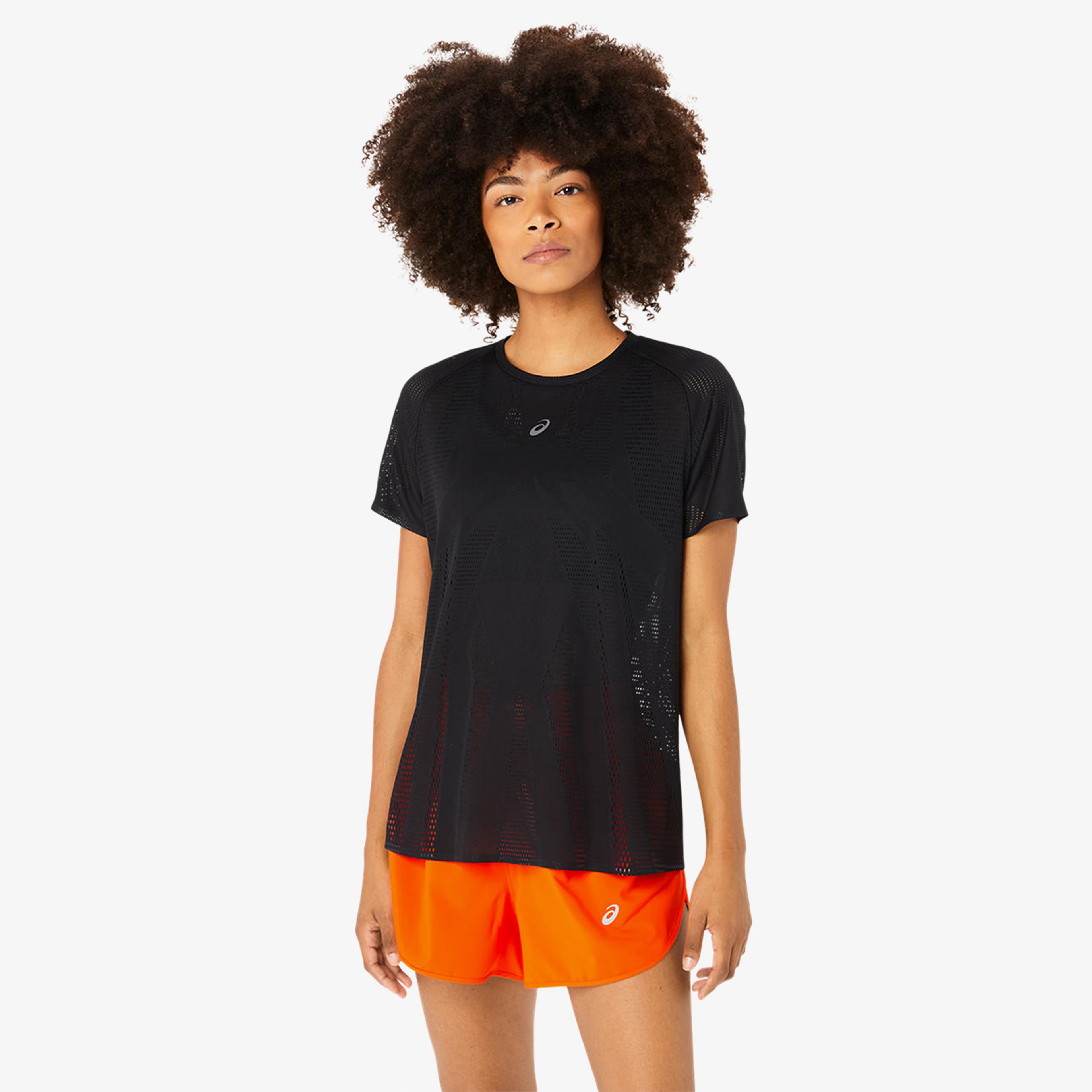 Asics Kadın Siyah T-Shirt