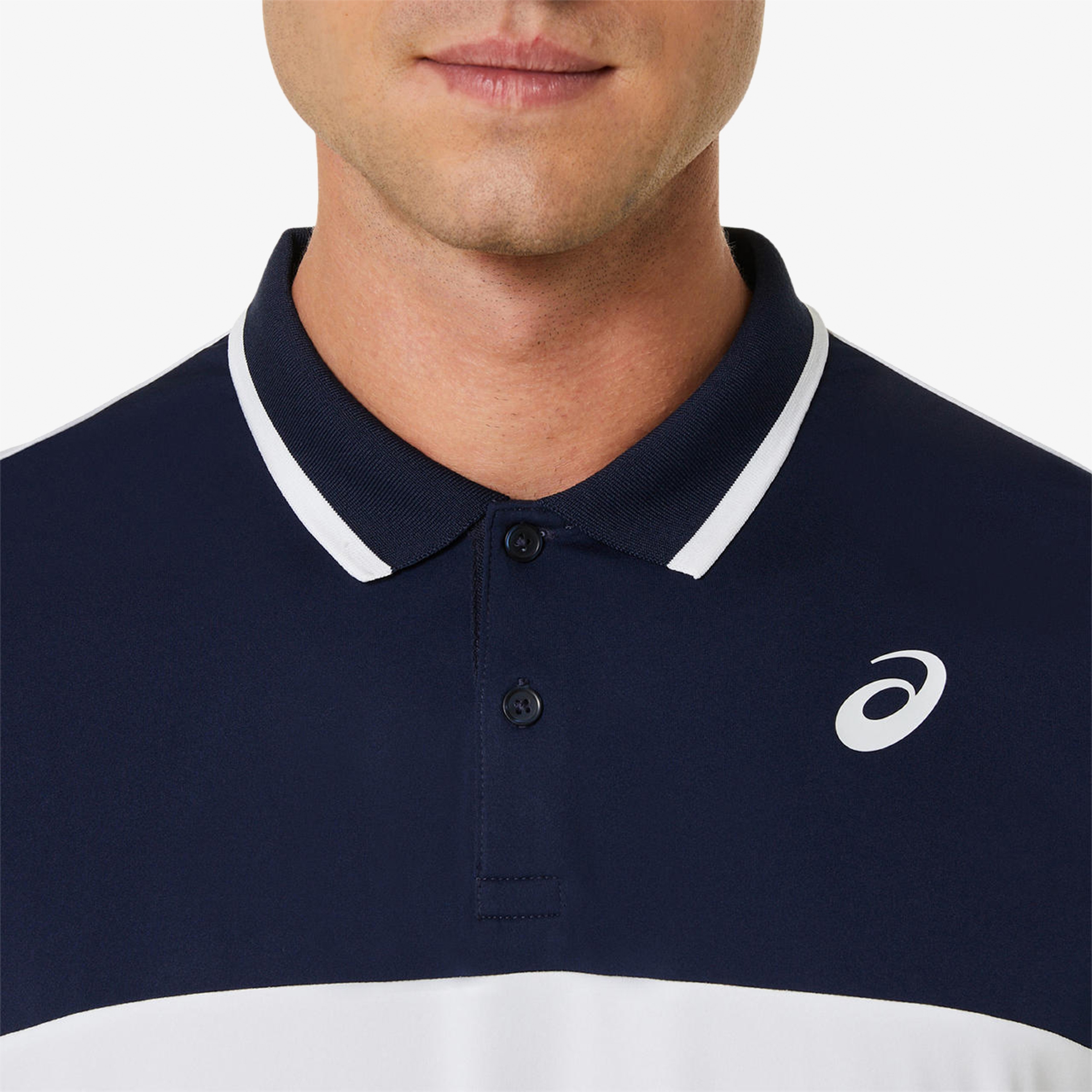 Asics Erkek Beyaz Polo