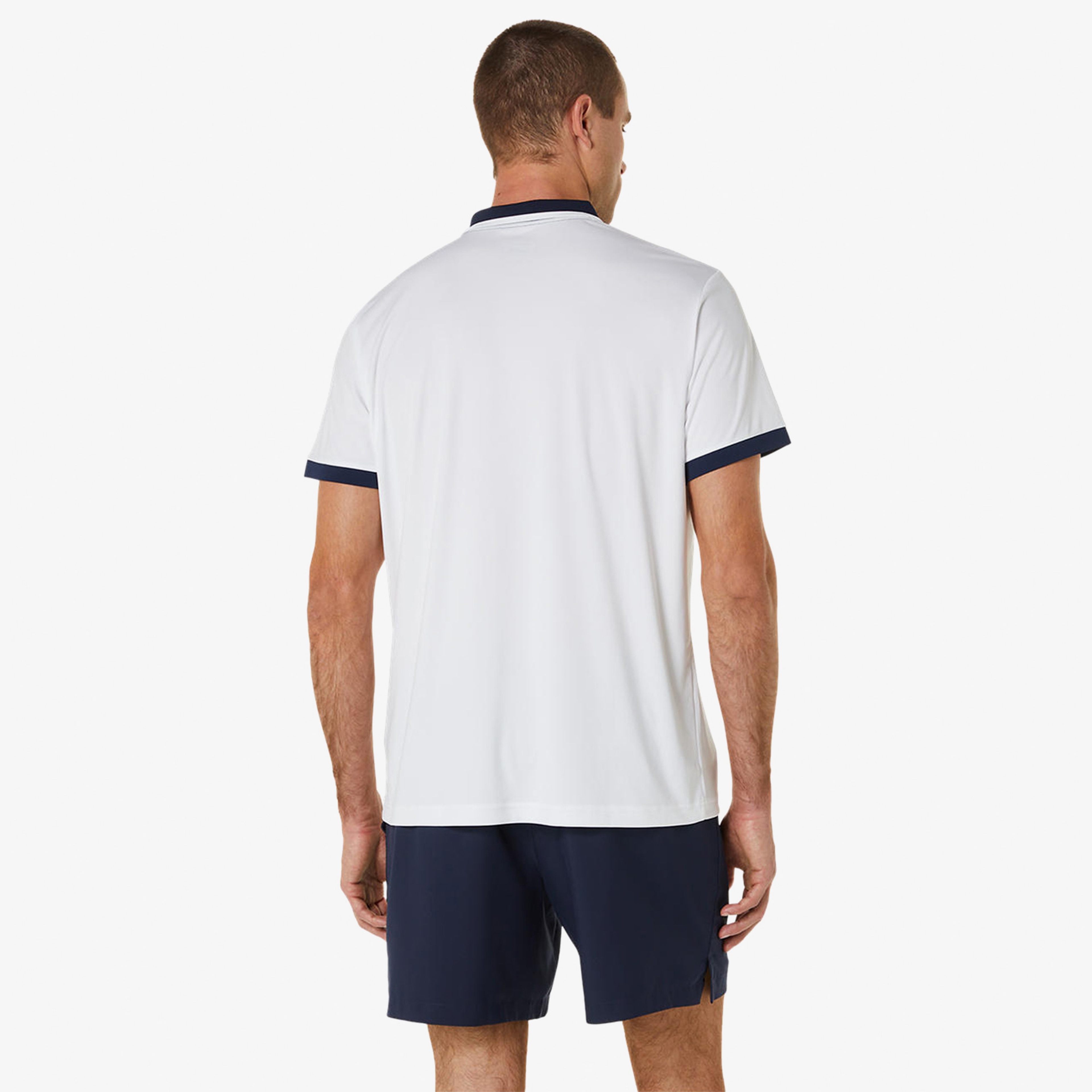 Asics Erkek Beyaz Polo