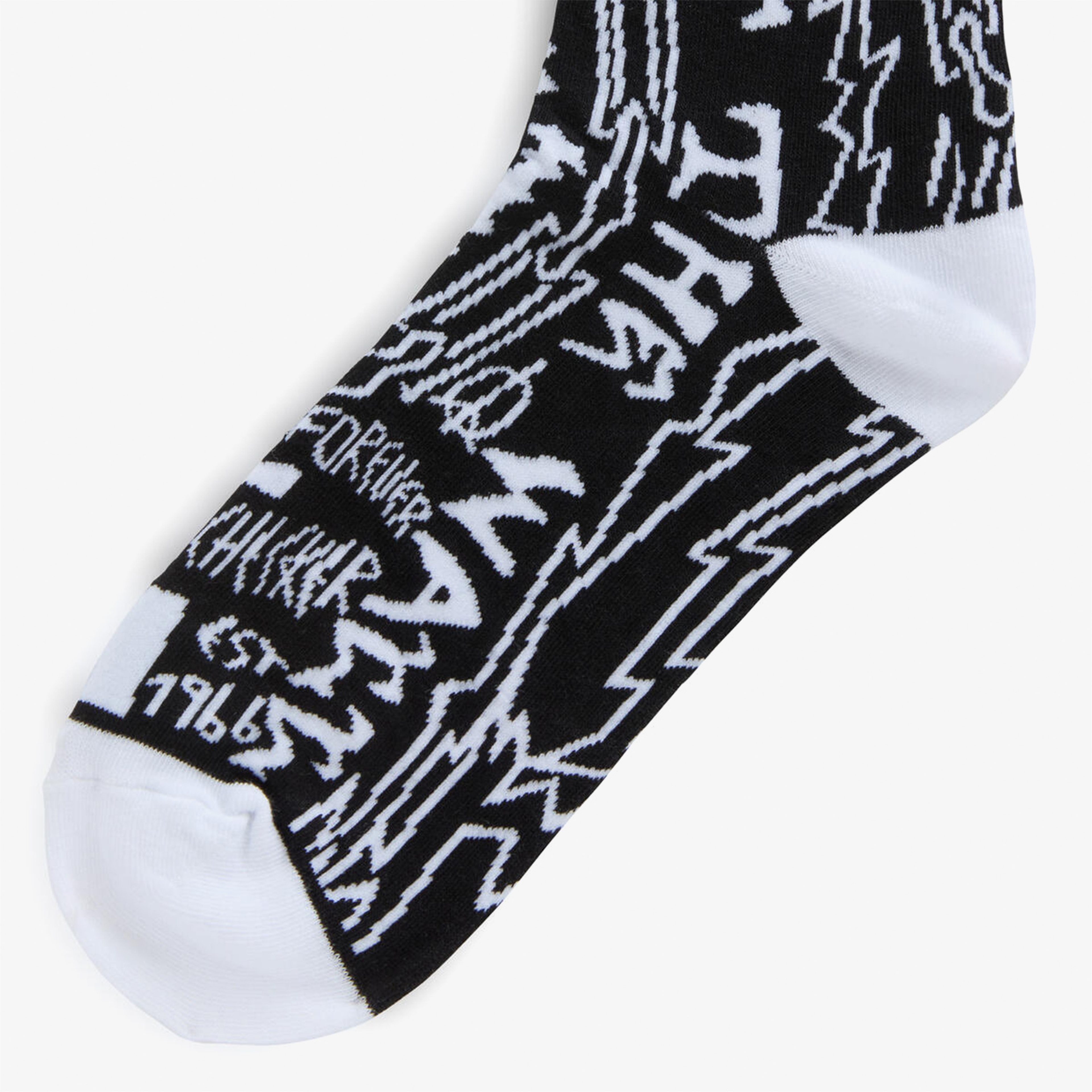 Vans Wm Ticker 6.5-10 1Pk Kadın Siyah Çorap