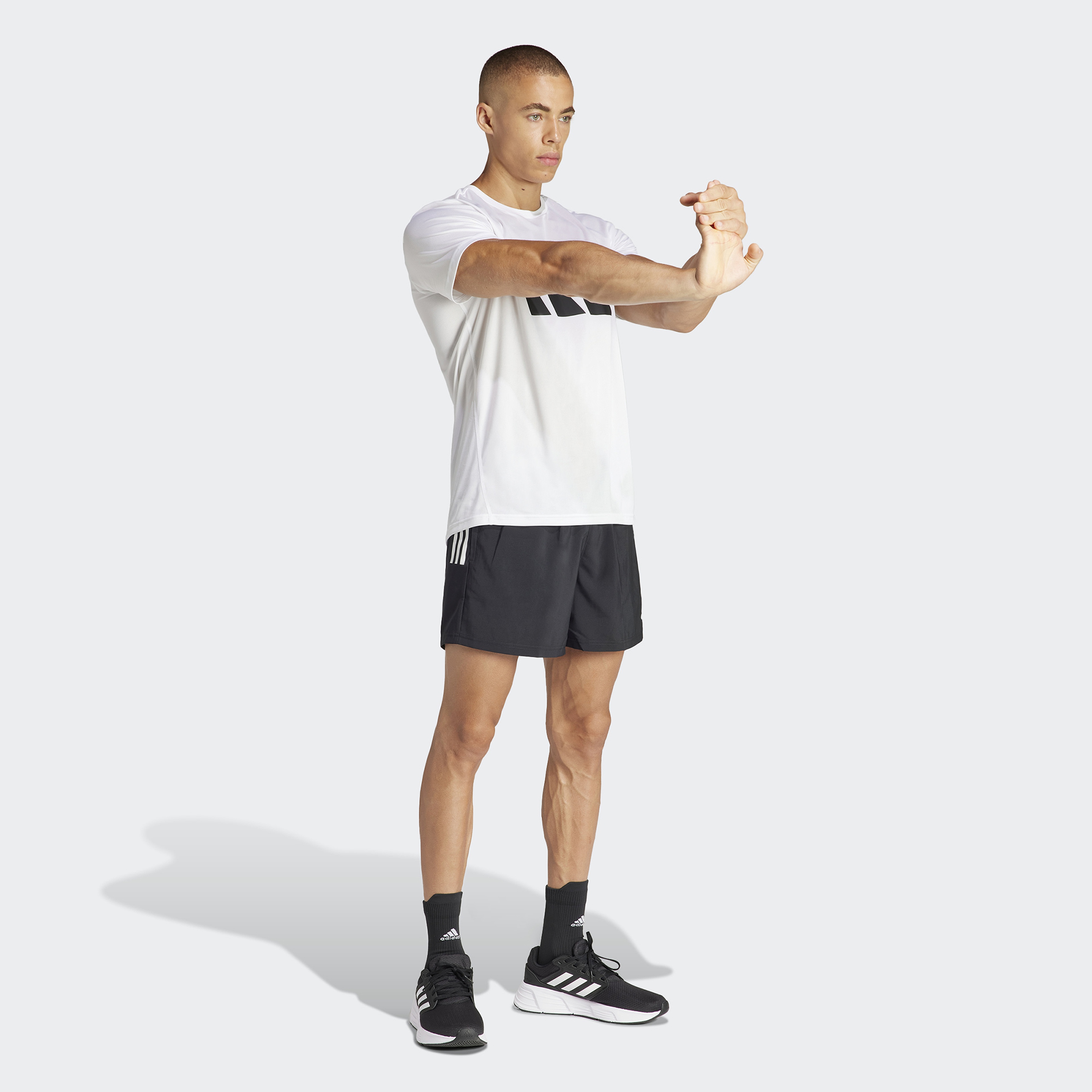 adidas Run It Erkek Beyaz T-Shirt