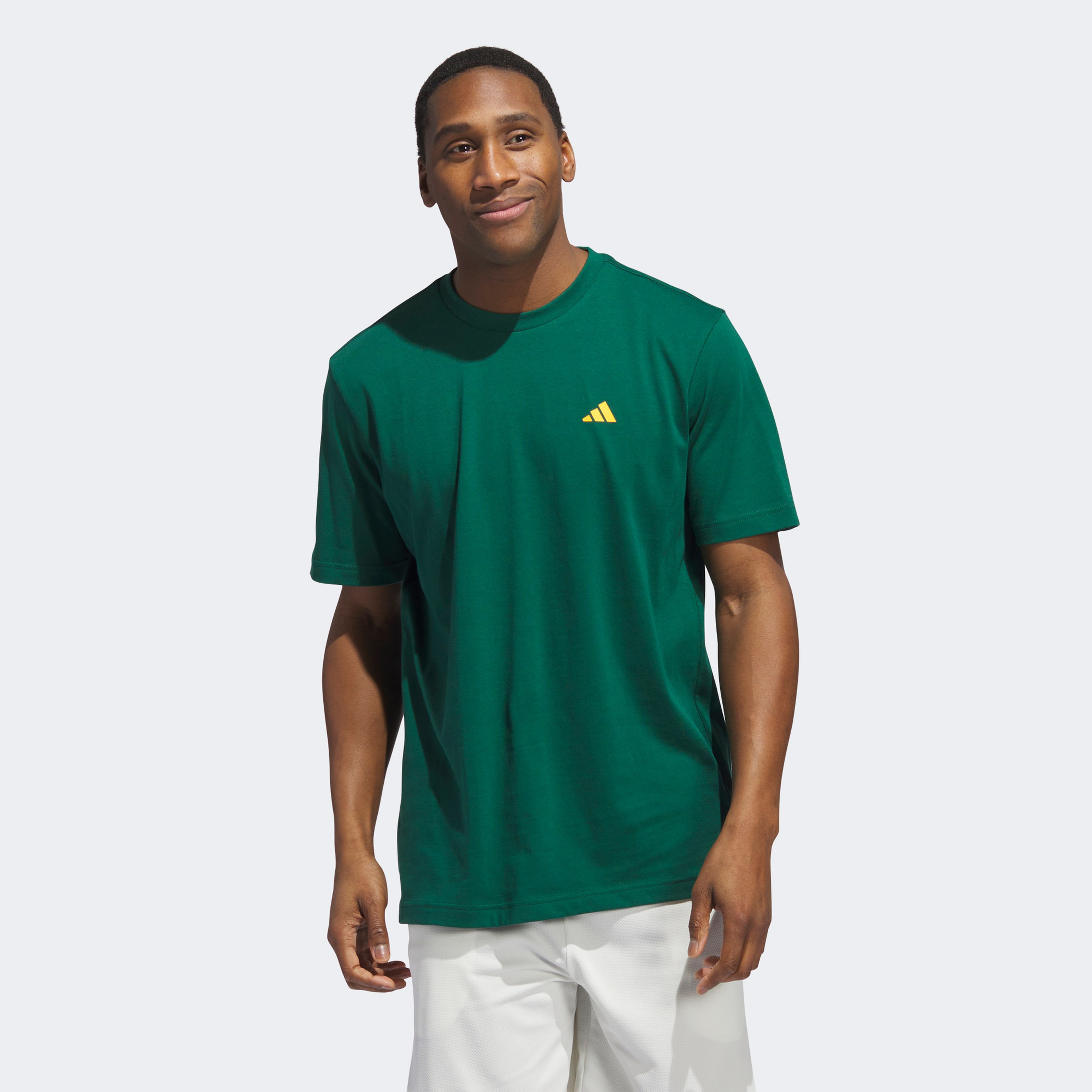 adidas Heritage Basketball Graphic Erkek Yeşil T-Shirt